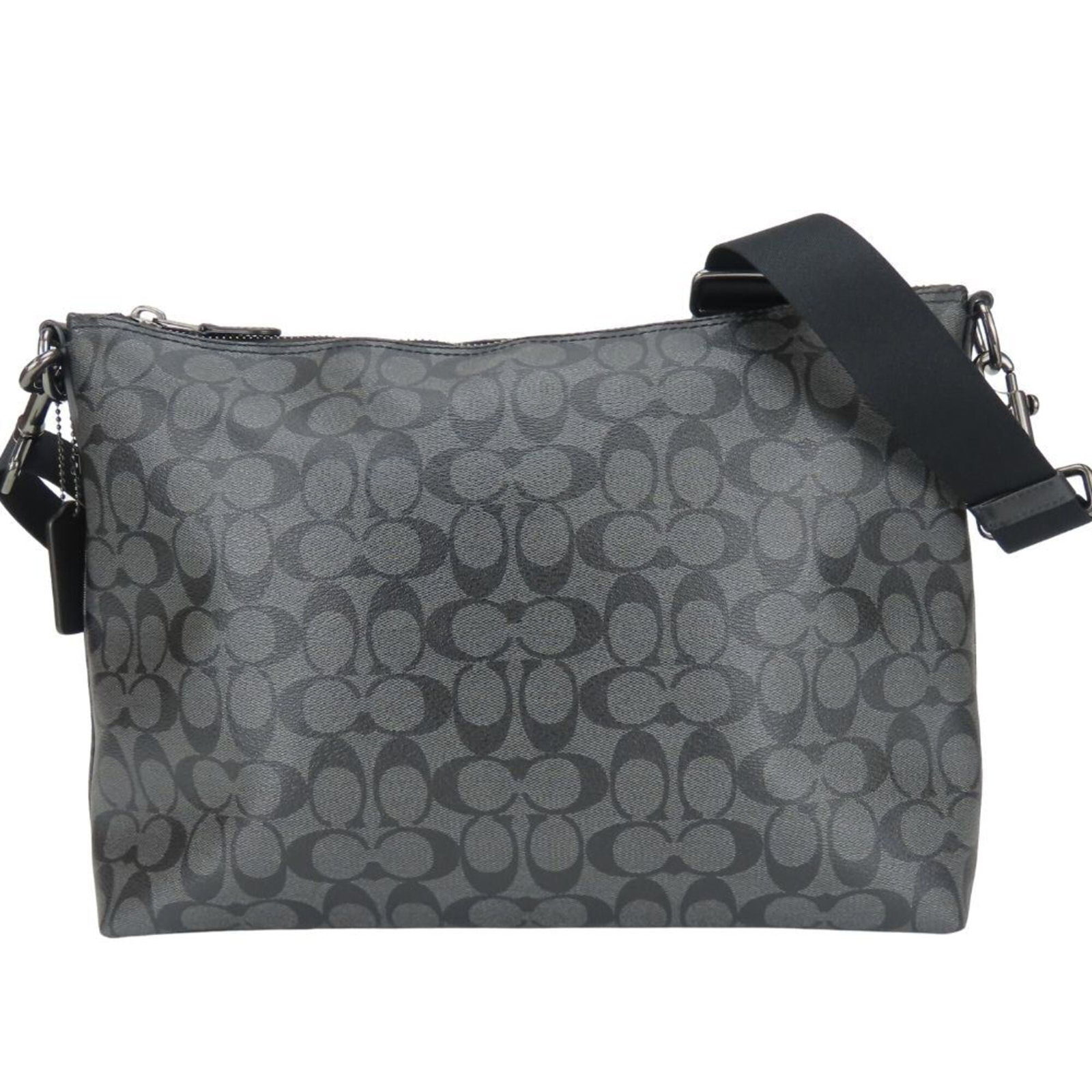 Canvas Leather Coated Pvc Bag Shoulder Coach: Canvas Leather Coated Pvc Bag Shoulder Coach Canvas Leather Coated Pvc Bag Shoulder Coach - A stylish and durable shoulder bag made from a unique combination of PVC, coated canvas, and leather, availa