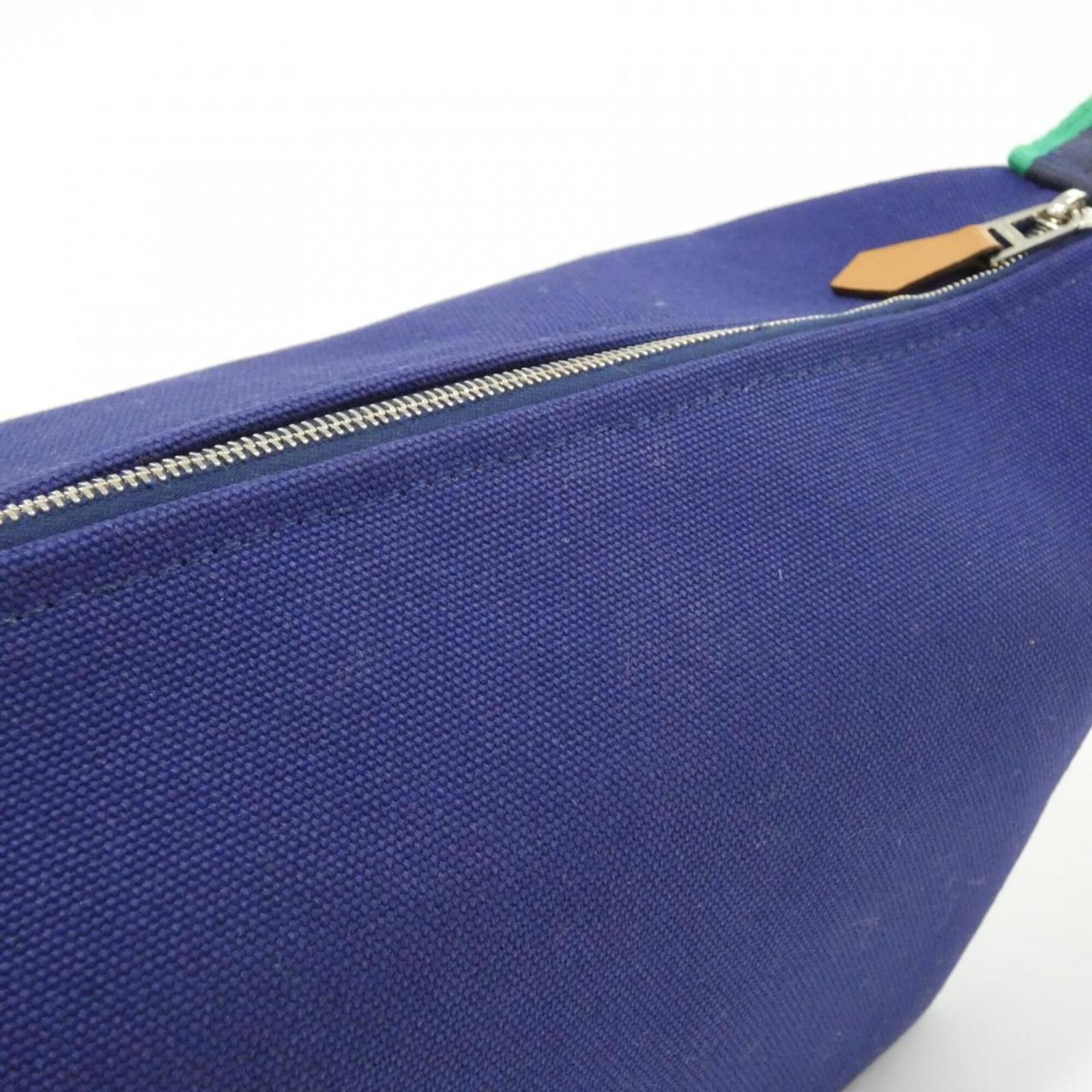 Handbag Canvas Pouch Hermes - 5