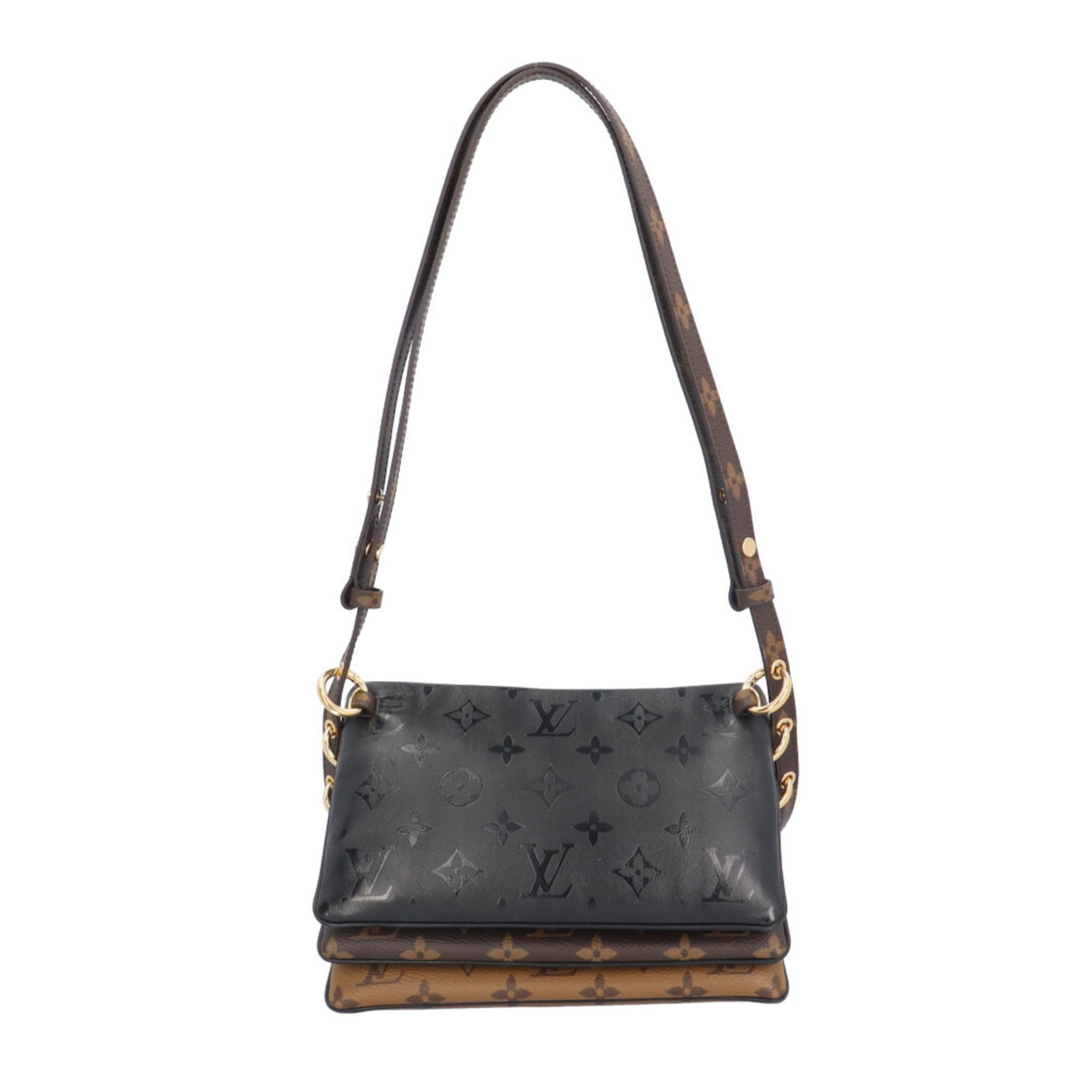 Monogram Reverse Pochette Bag Shoulder Louis Vuitton - 3