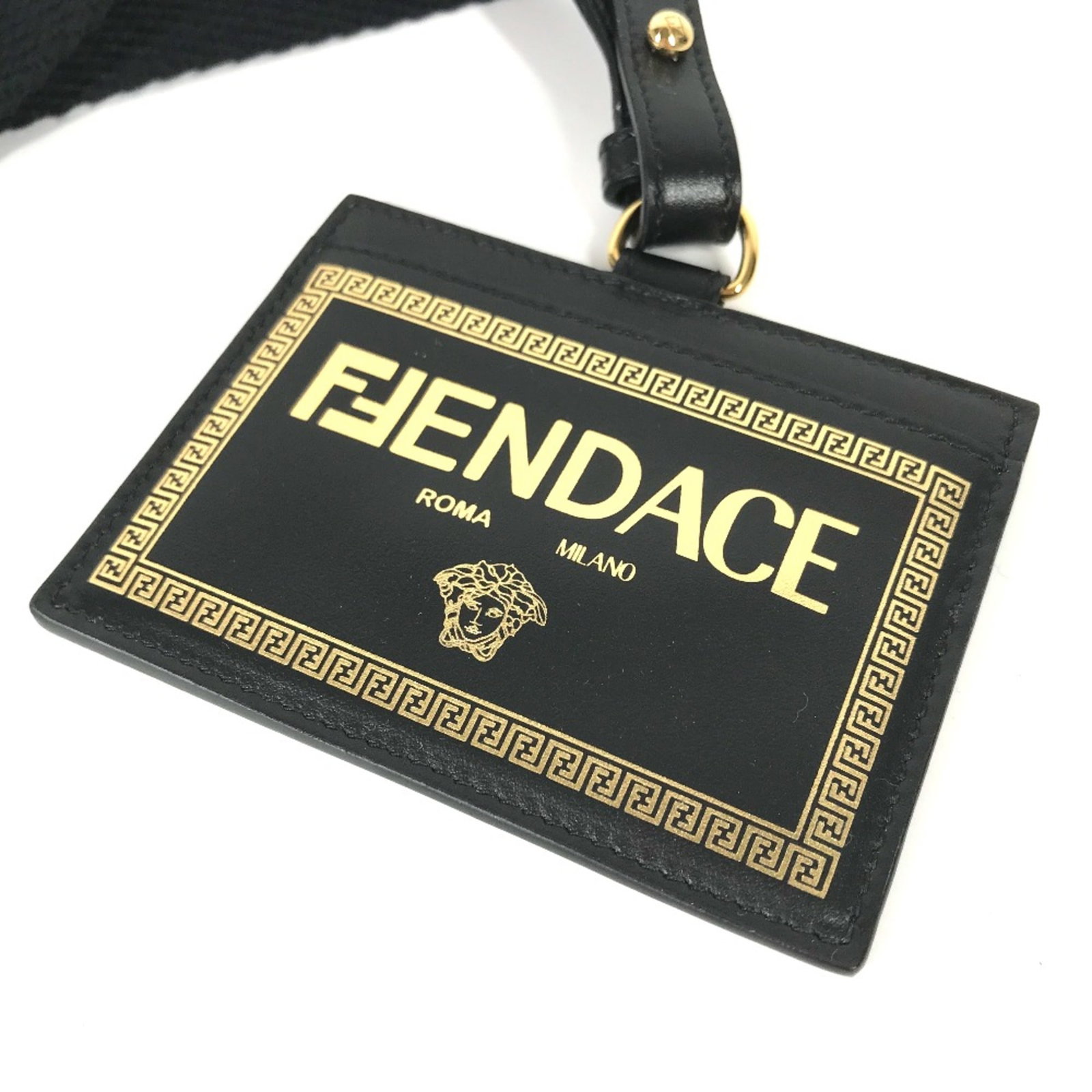 Card Case Versace Leather - 3