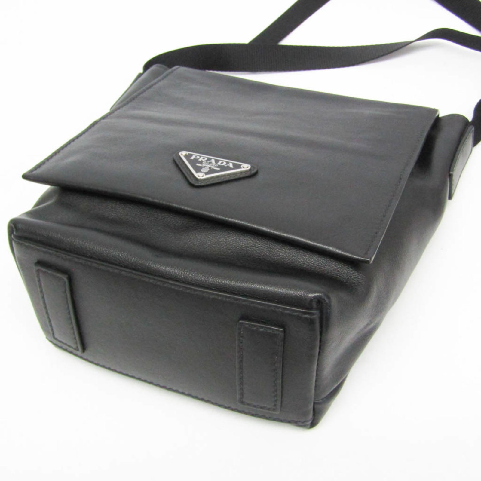 Shoulder Bag Leather Prada - 4