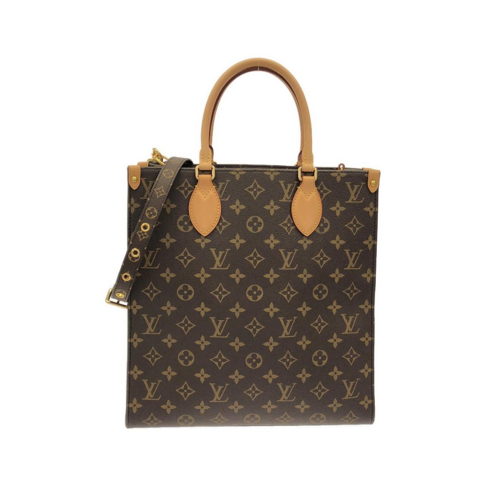 Louis Vuitton Handbag Coated Canvas: Louis Vuitton Handbag Coated Canvas Coated canvas construction provides a durable and stylish finish for this Louis Vuitton handbag, while the marron color and gold hardware add a touch of