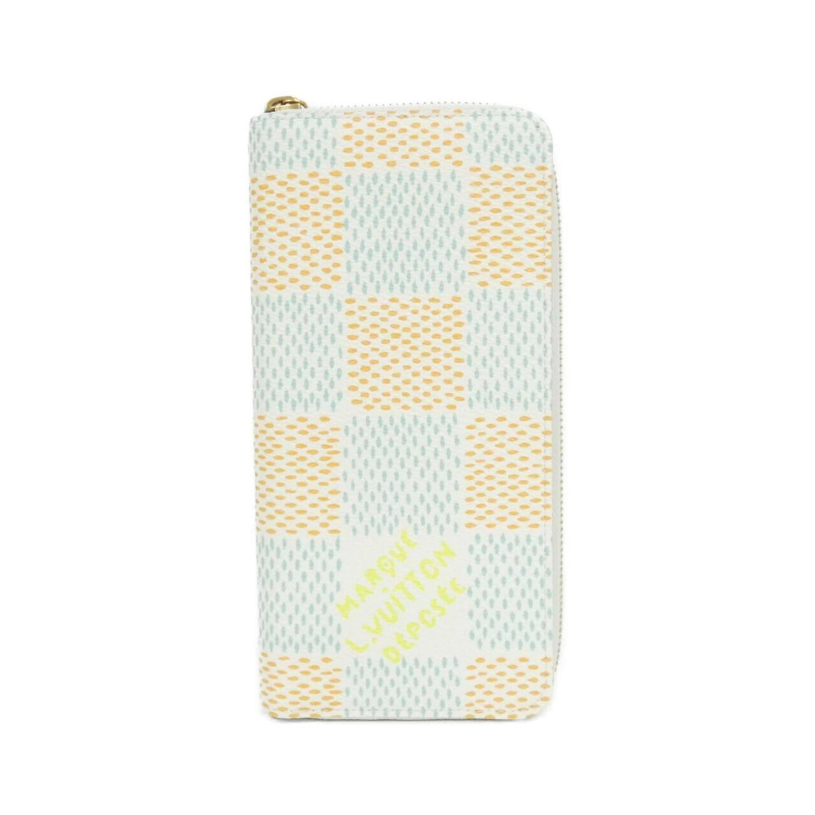Canvas Long Wallet Coated Louis Vuitton Bi Fold: Canvas Long Wallet Coated Louis Vuitton Bi Fold Canvas Long Wallet Coated Louis Vuitton Bi Fold features a classic bi-fold design, coated in durable canvas material, and boasts a timeless Blanc