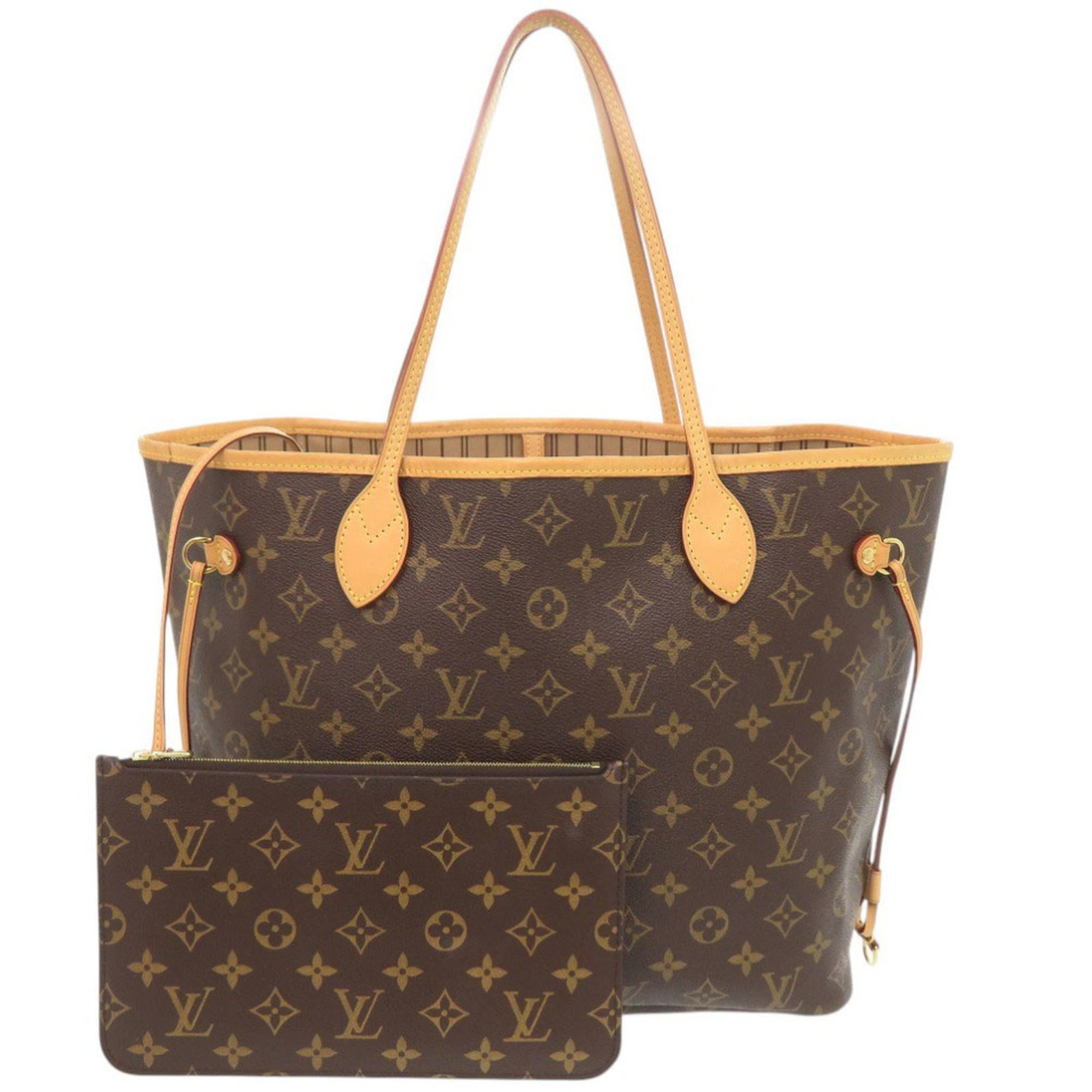 Tote bag monogram Louis Vuitton Handbag: Tote bag monogram Louis Vuitton Handbag Monogrammed Louis Vuitton tote bag in rich brown color, featuring the iconic monogram pattern. This stylish handbag measures 29cm x 31cm x 15cm and is made