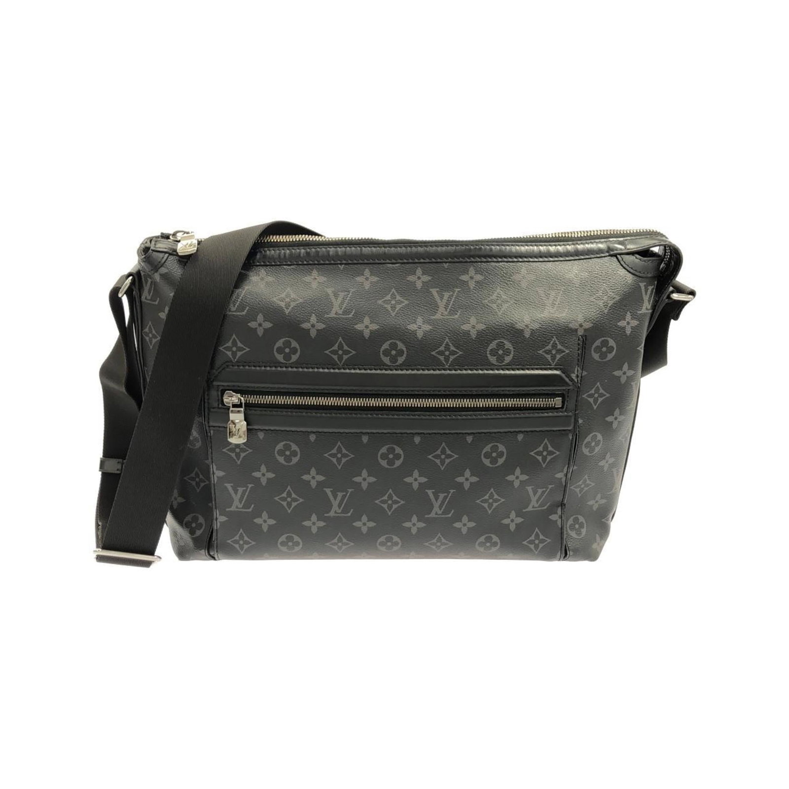 Canvas Coated Louis Vuitton Bag Shoulder: Canvas Coated Louis Vuitton Bag Shoulder Canvas Coated Louis Vuitton Bag Shoulder - A sleek and stylish shoulder bag made from coated canvas, featuring a classic design with a black finish. Measuring