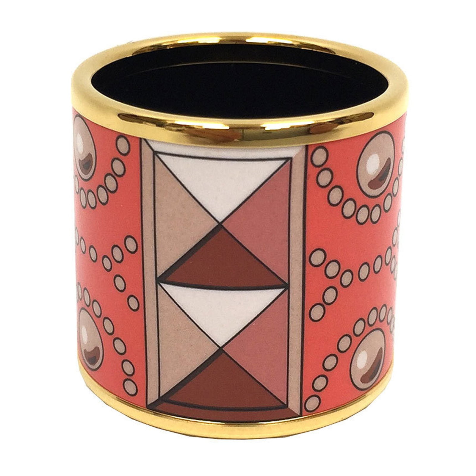 Hermes Ring Scarf: Hermes Ring Scarf The Hermes Ring Scarf is a compact, pink silk scarf with a 2.5cm x 2.2cm x 2.2cm size, presented in a box and dust bag. This scarf ring features a signature, and is a compact accesso