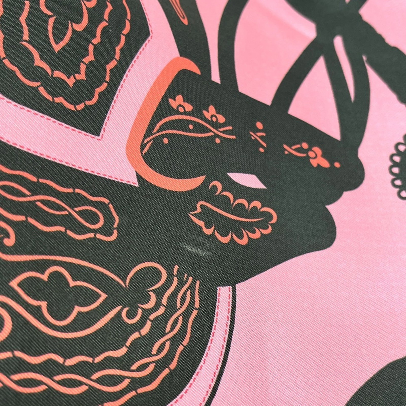 Silk Hermes Scarf - 8
