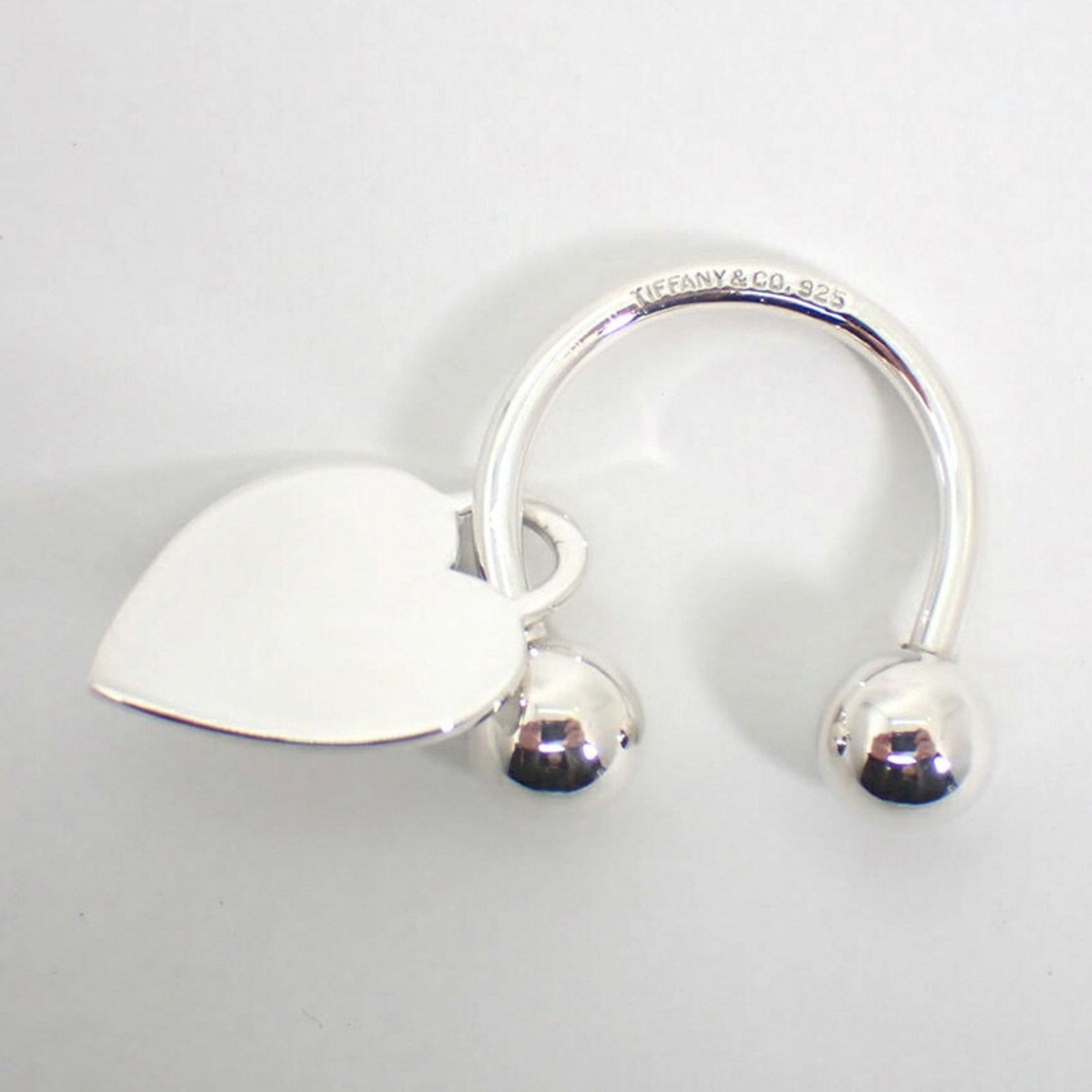 Silver Tiffany Keyring Sterling - 4