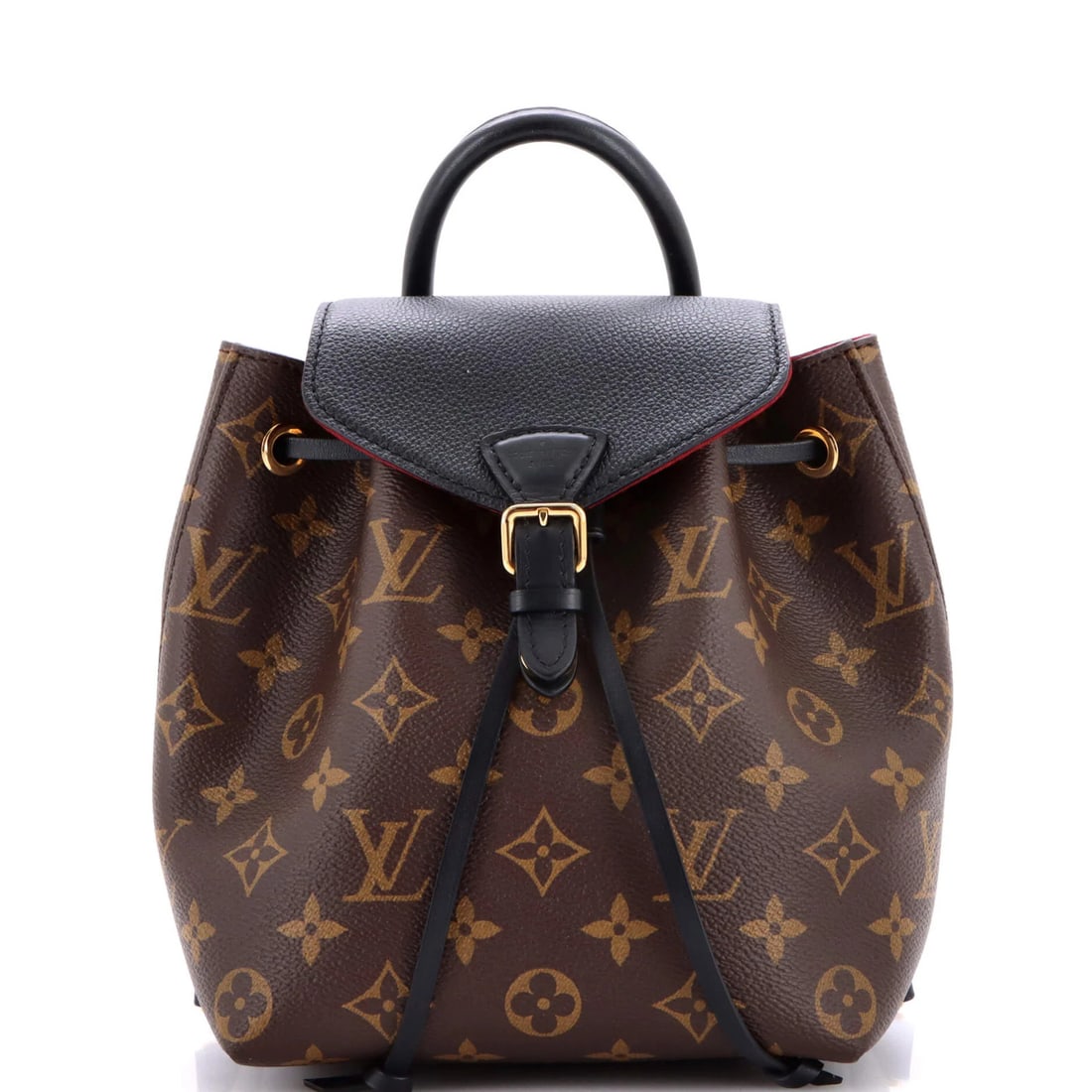 Canvas Backpack Monogram Leather NM Vuitton Louis Montsouris with: Canvas Backpack Monogram Leather NM Vuitton Louis Montsouris with Canvas Backpack Monogram Leather NM Vuitton Louis Montsouris with Black Exterior and Red Interior. This Louis Vuitton Montsouris NM Ba