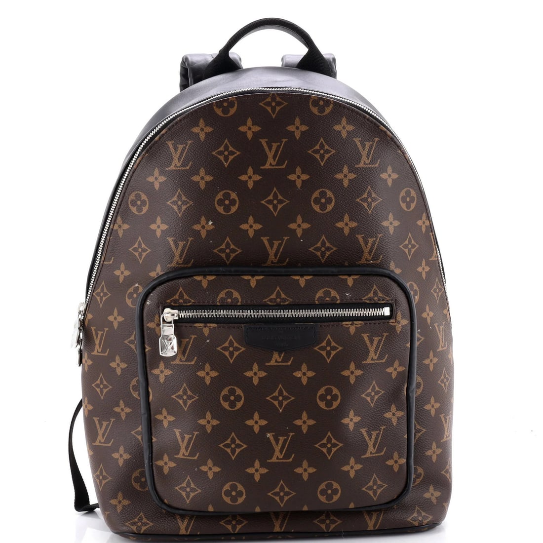 Josh Backpack Louis Vuitton Monogram Macassar Canvas: Josh Backpack Louis Vuitton Monogram Macassar Canvas Brown Louis Vuitton Josh Backpack with Macassar Monogram Canvas Exterior, featuring a classic backpack design with a timeless brown exterior and