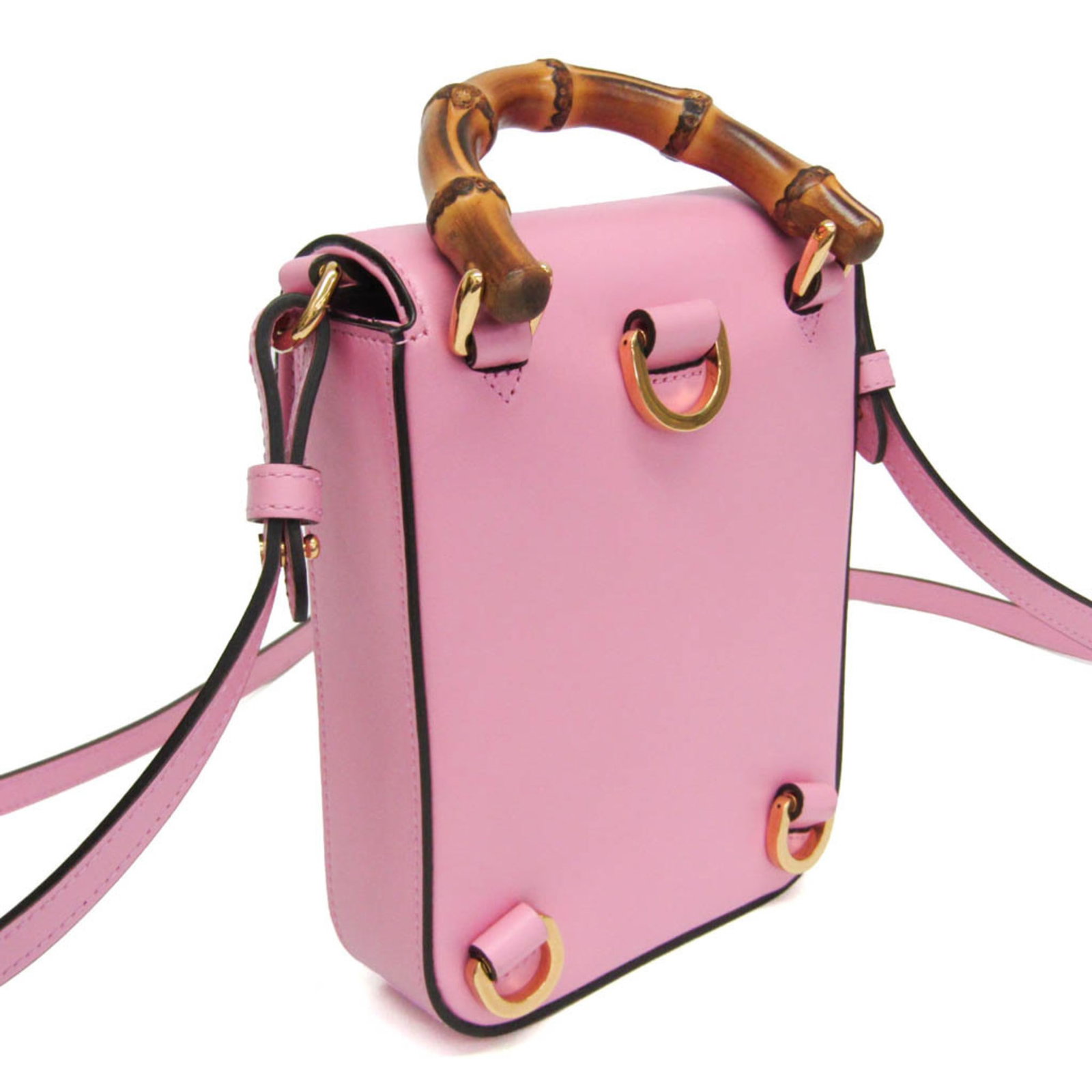 Shoulder Handbag Leather Backpack Gucci - 7