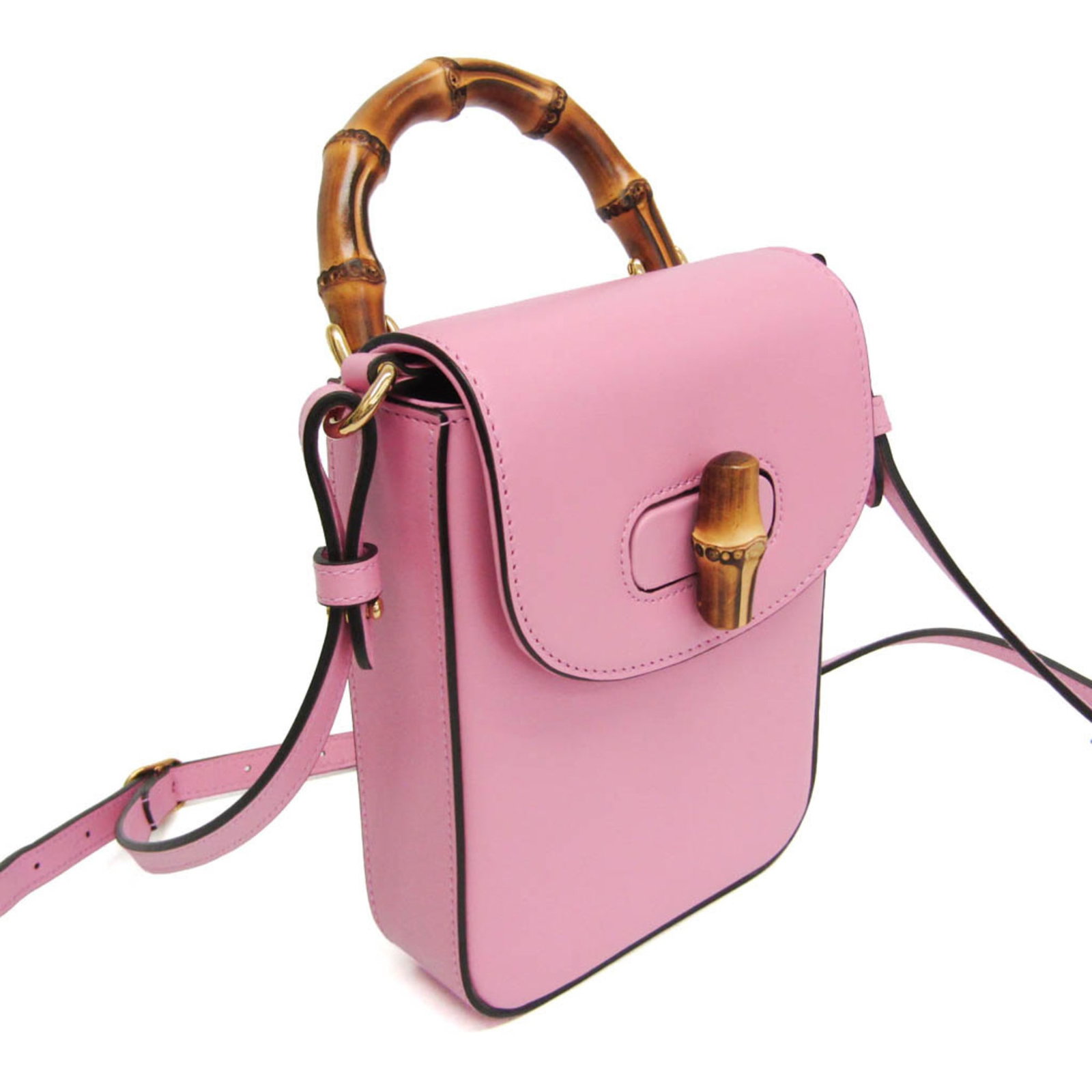 Shoulder Handbag Leather Backpack Gucci - 8