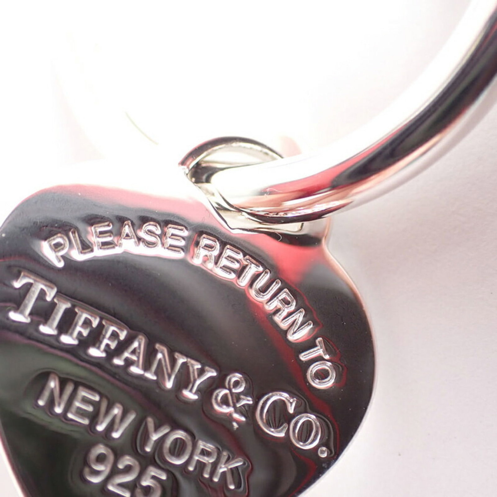 Silver Tiffany Keyring Sterling - 3