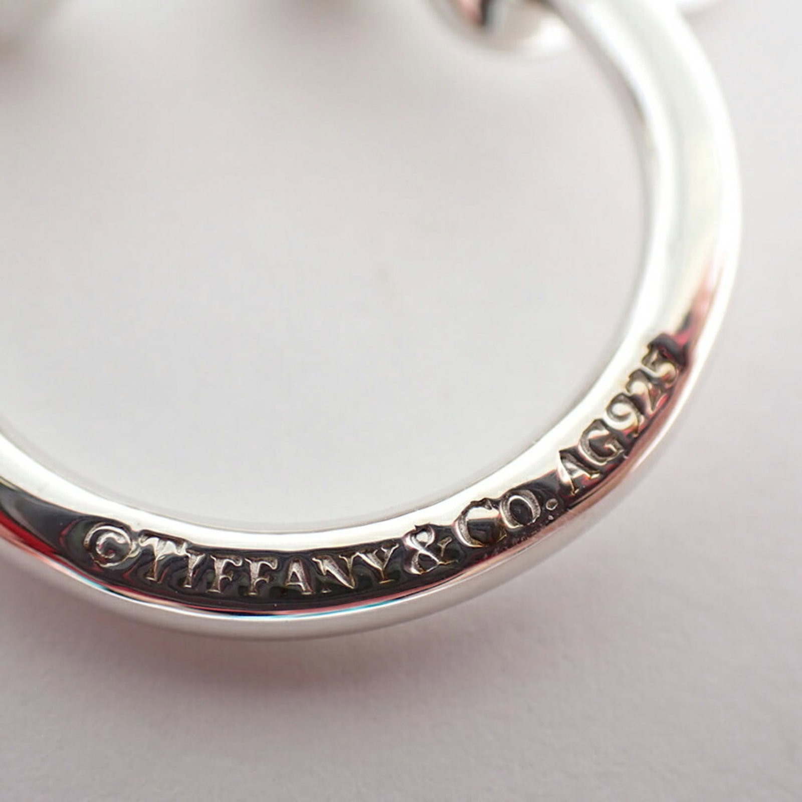 Silver Tiffany Keyring Sterling - 4