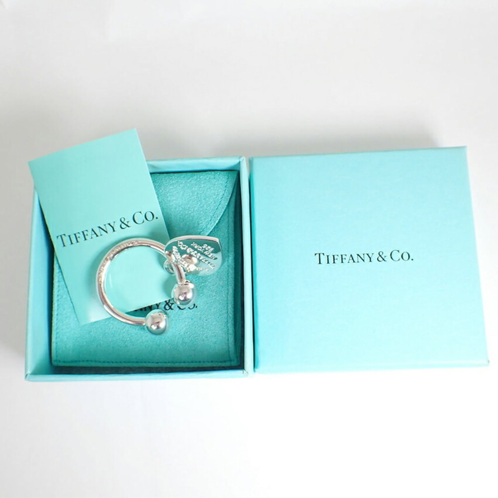 Silver Tiffany Keyring Sterling - 6