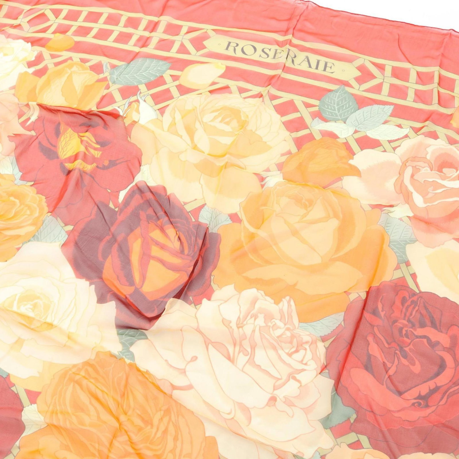 Silk Hermes Scarf - 2