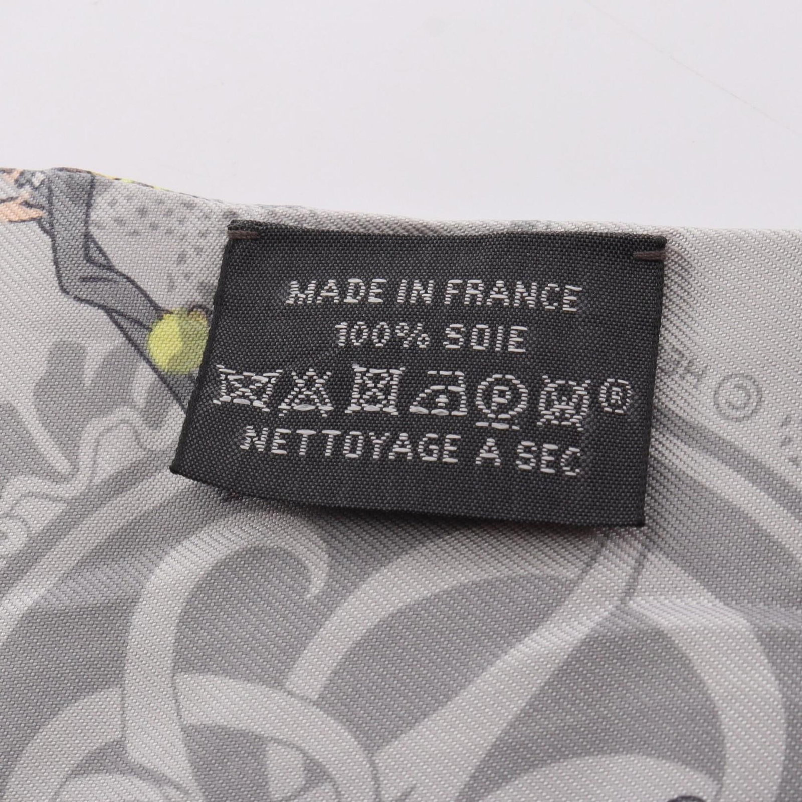 Silk Hermes Scarf - 5