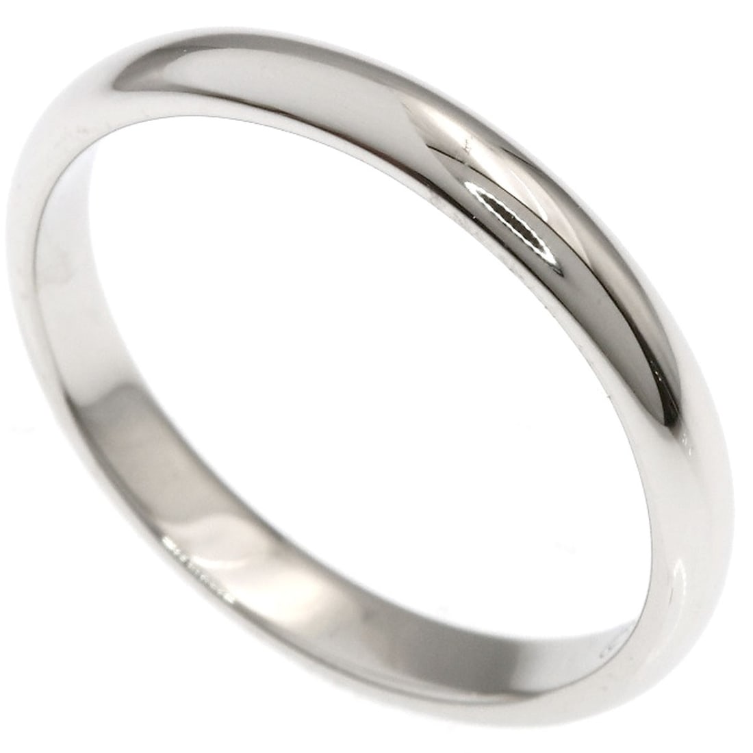 Cartier Wedding #48 Ring Platinum Pt950: Cartier Wedding #48 Ring Platinum Pt950 Cartier Wedding #48 Ring in Platinum PT950 is a sleek, silver-toned platinum ring with a signature from the renowned French luxury brand. This Cartier ring