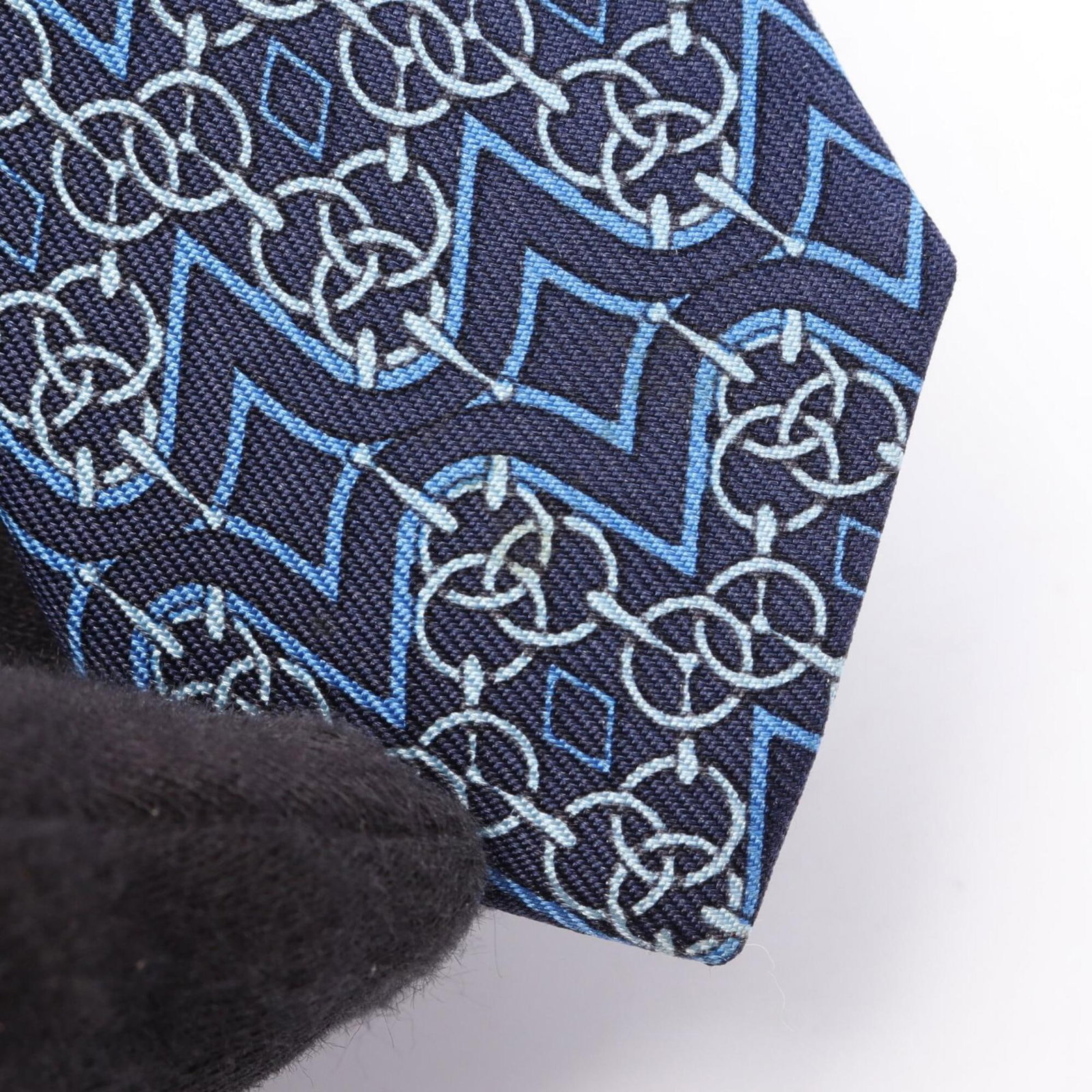 Silk Cravat Hermes - 9