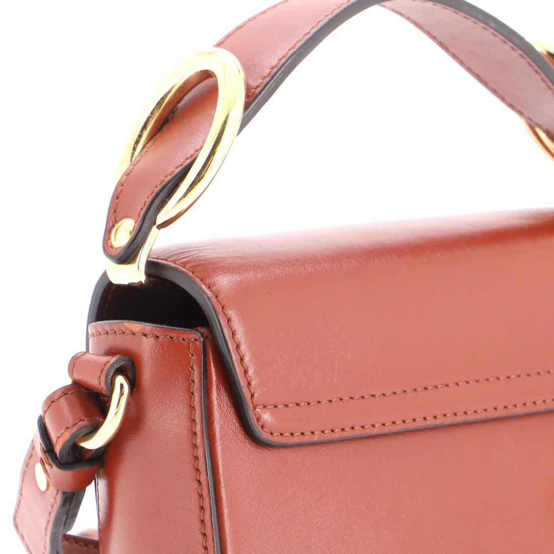 Chloe Flap Leather Mini Bag - 6