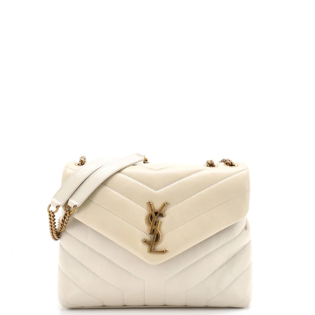 Laurent Saint Loulou Small Matelasse Leather Chevron Shoulder Bag: Laurent Saint Loulou Small Matelasse Leather Chevron Shoulder Bag Small, elegant, and effortlessly chic, this Saint Laurent Small Matelasse Leather Chevron Shoulder Bag is a stylish accessory for any
