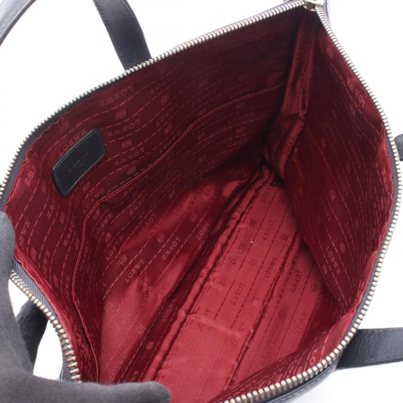 Loewe Briefcase Handbag Leather - 3