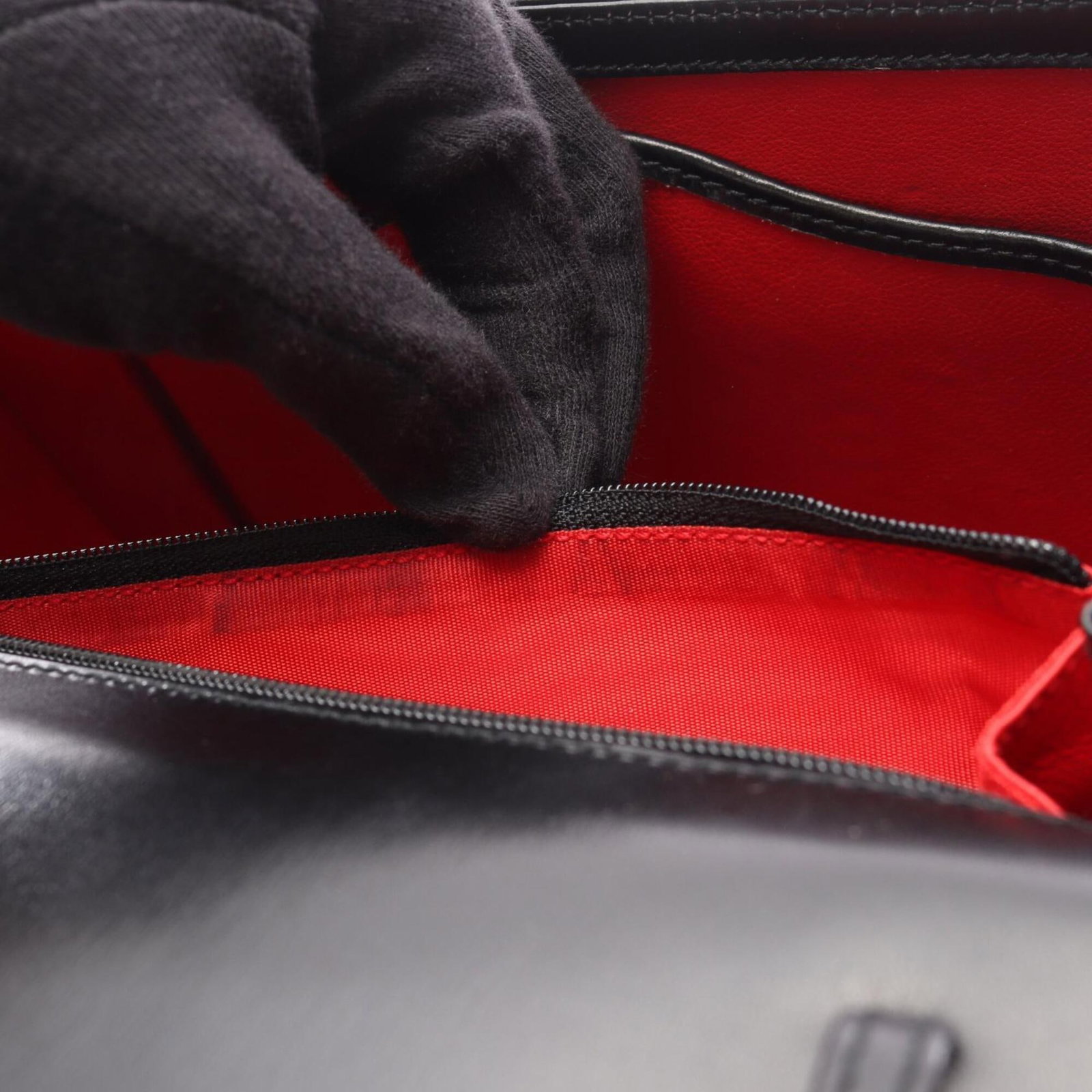Handbag Leather Gucci - 5