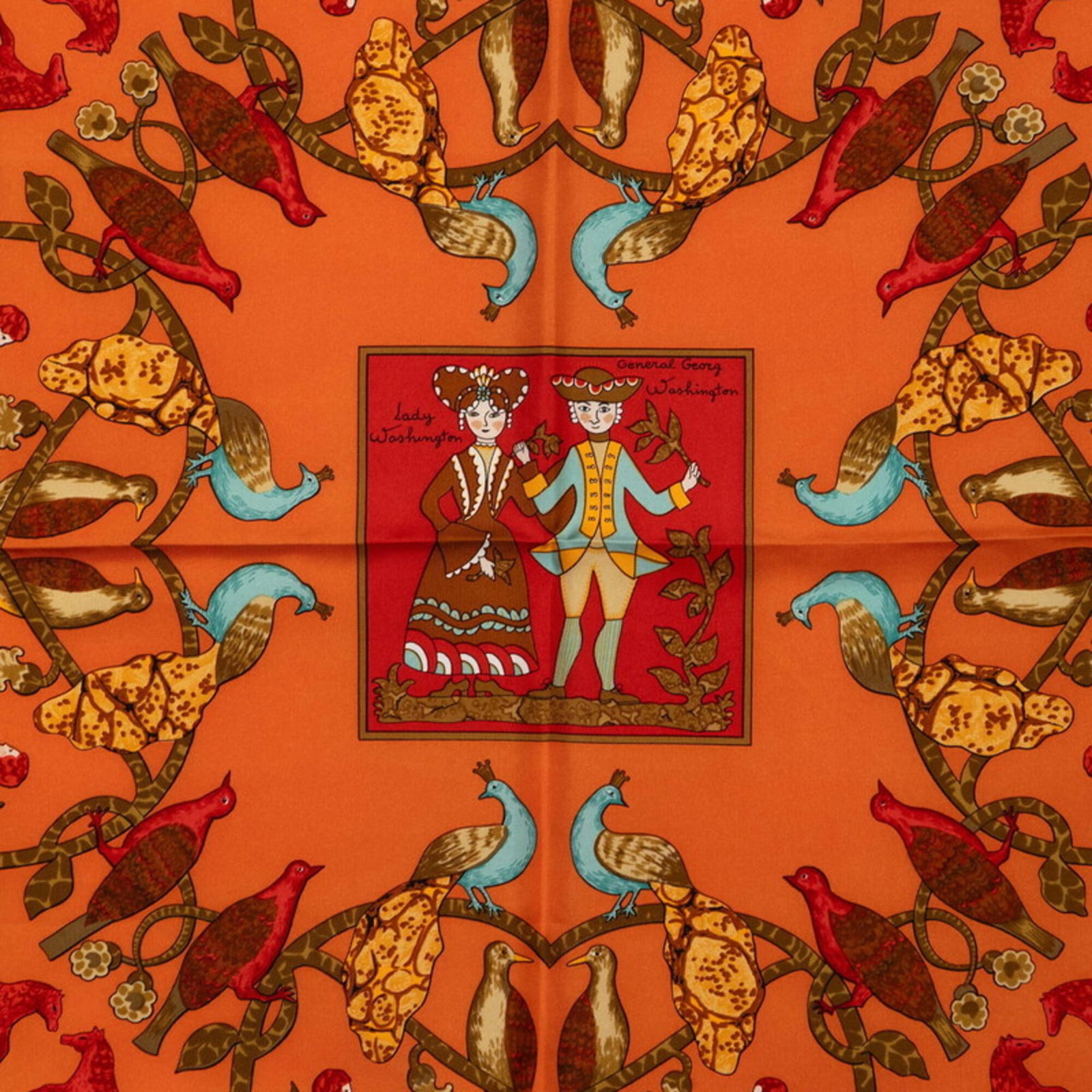 Silk Hermes Scarf - 3