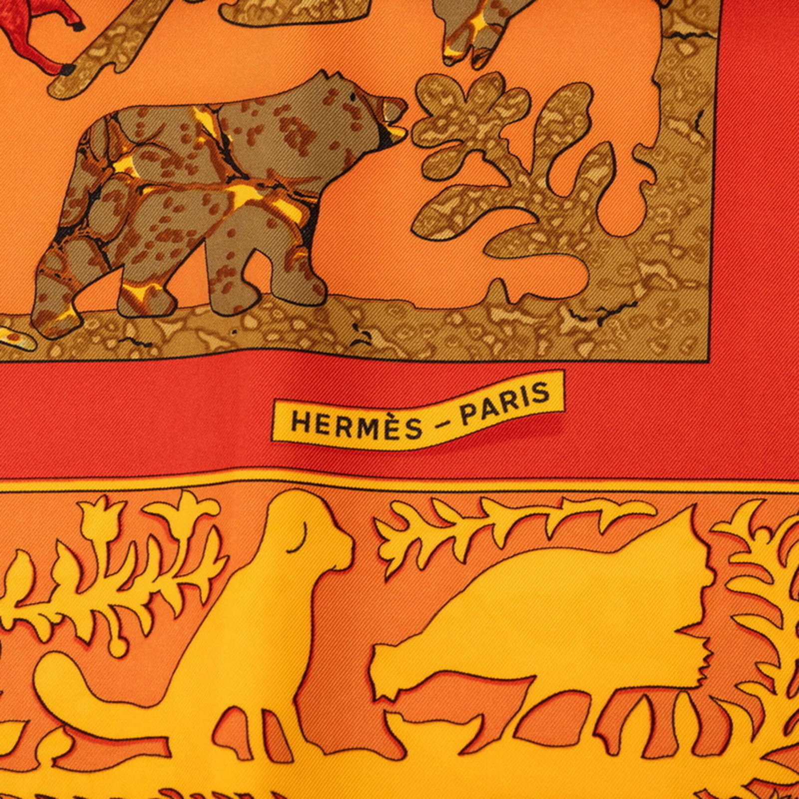 Silk Hermes Scarf - 6