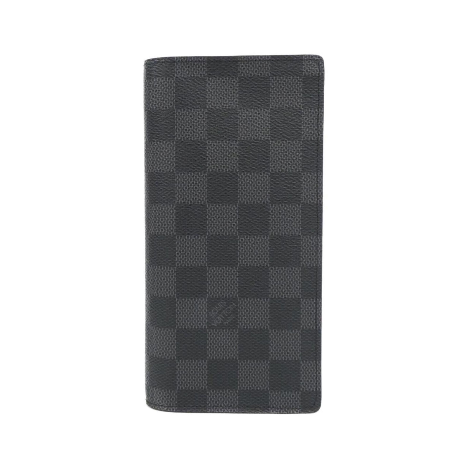 Canvas Long Wallet Coated Louis Vuitton Bi Fold: Canvas Long Wallet Coated Louis Vuitton Bi Fold Canvas Long Wallet Coated Louis Vuitton Bi Fold features a Graphite color and a compact size of 19cm x 10cm x 2cm, making it a practical and stylish acc