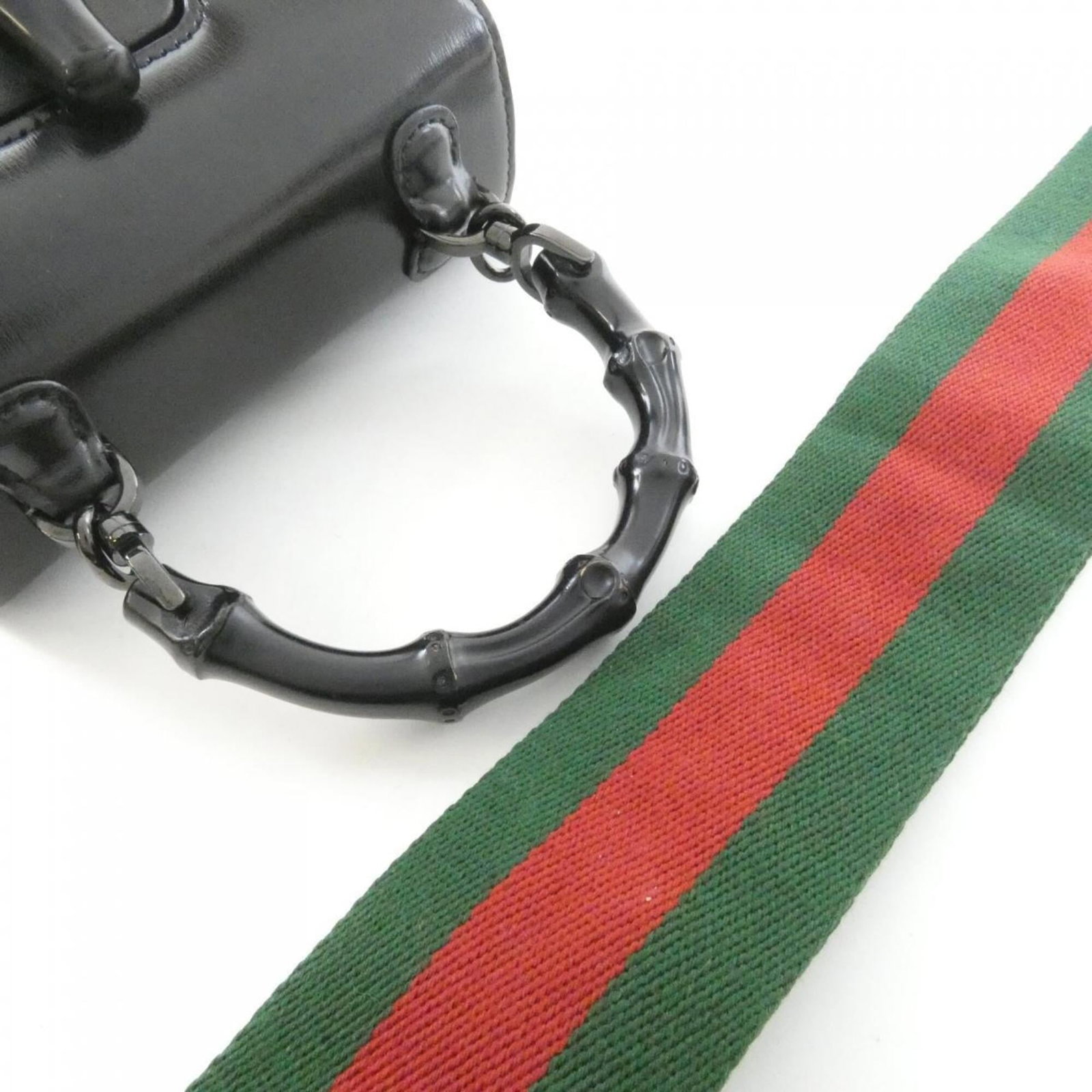 Handbag Leather Gucci - 5