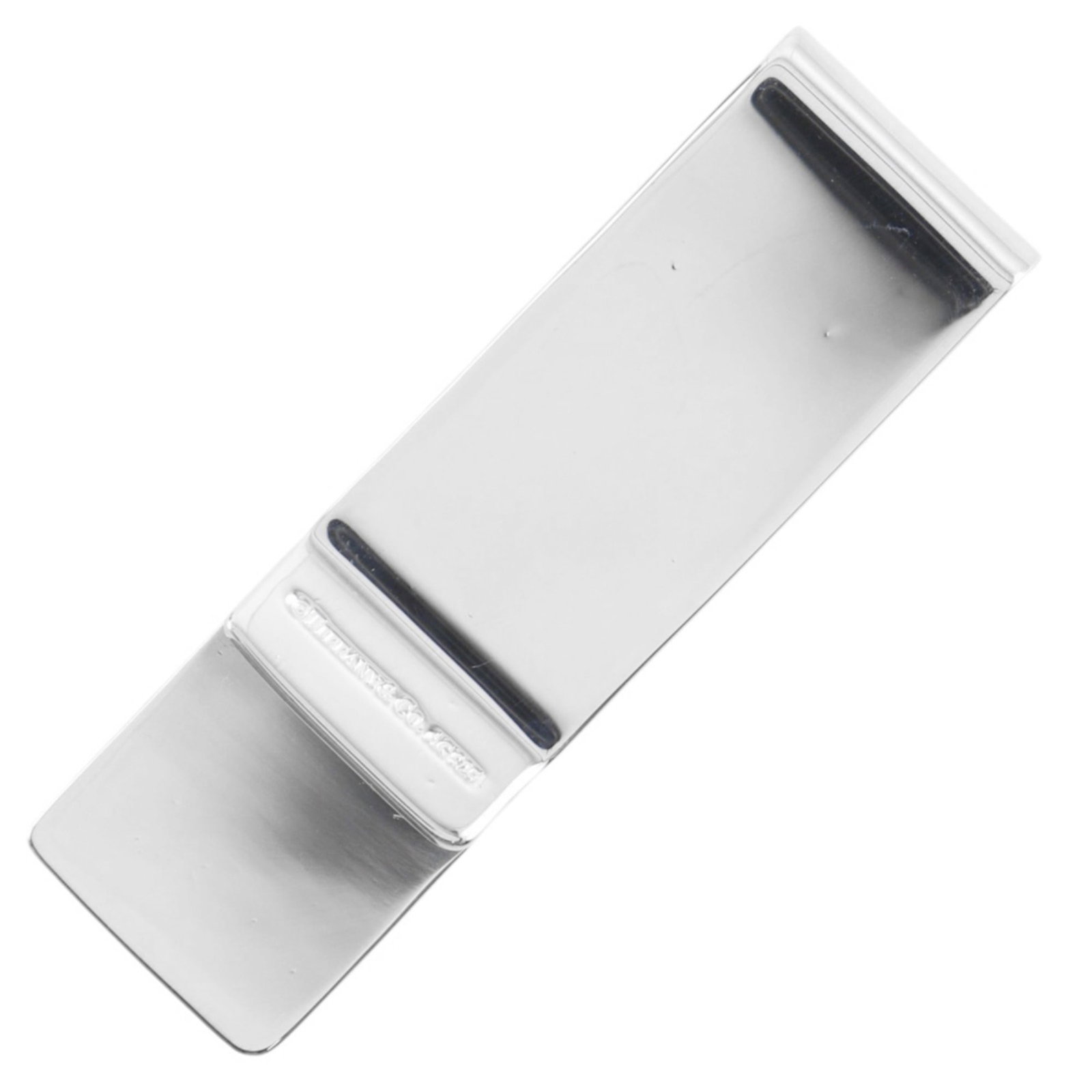 Silver 925 Money Clip Tiffany: Silver 925 Money Clip Tiffany Silver 925 Money Clip Tiffany bears a signature. Made from high-quality silver 925, this elegant money clip is a beautiful accessory for any occasion. Its sleek design an