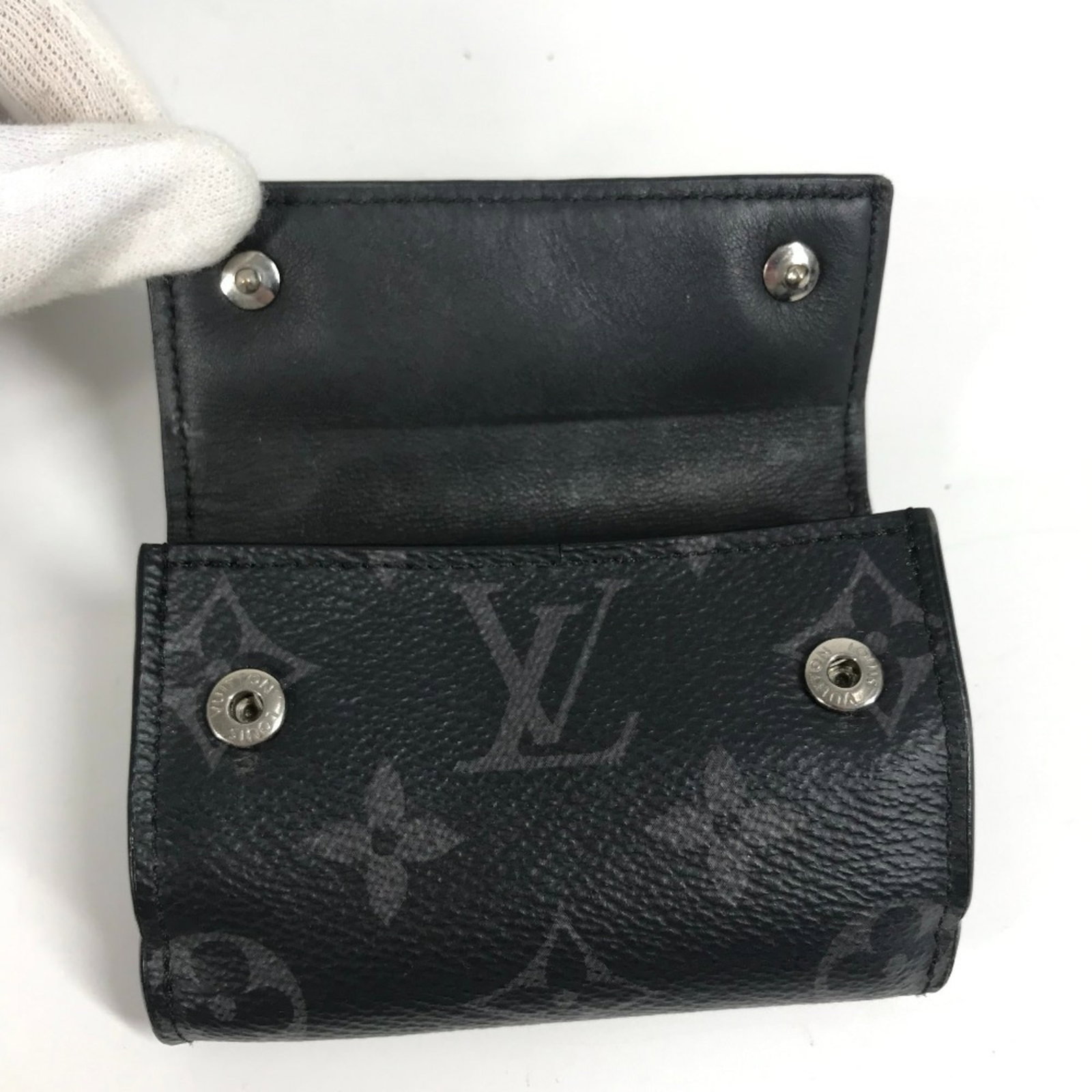 Monogram Eclipse Canvas Tri Fold Wallet Louis Vuitton - 14