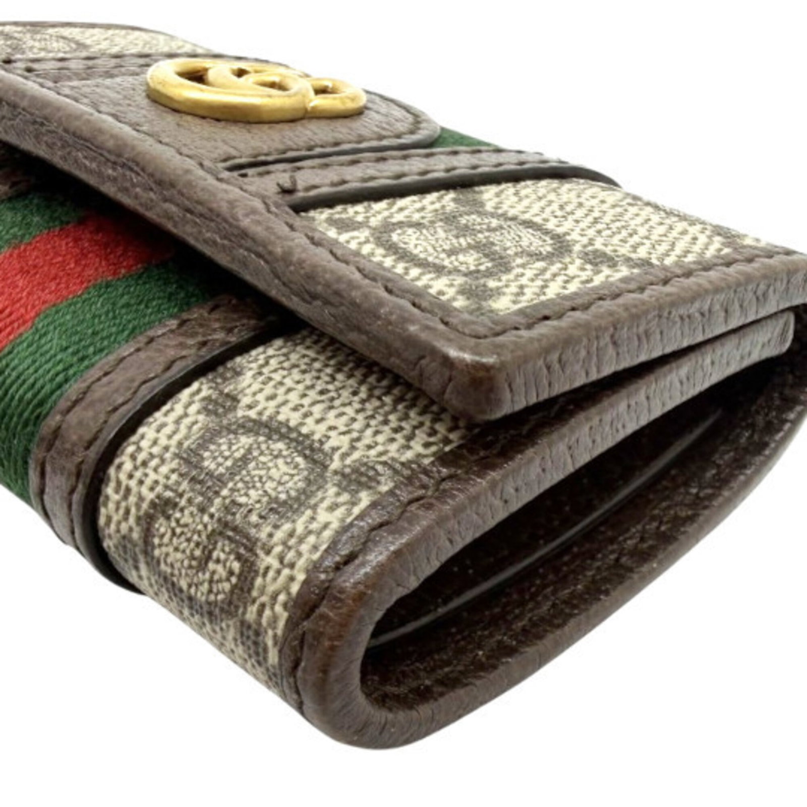 Canvas leather keycase by Gucci - 3