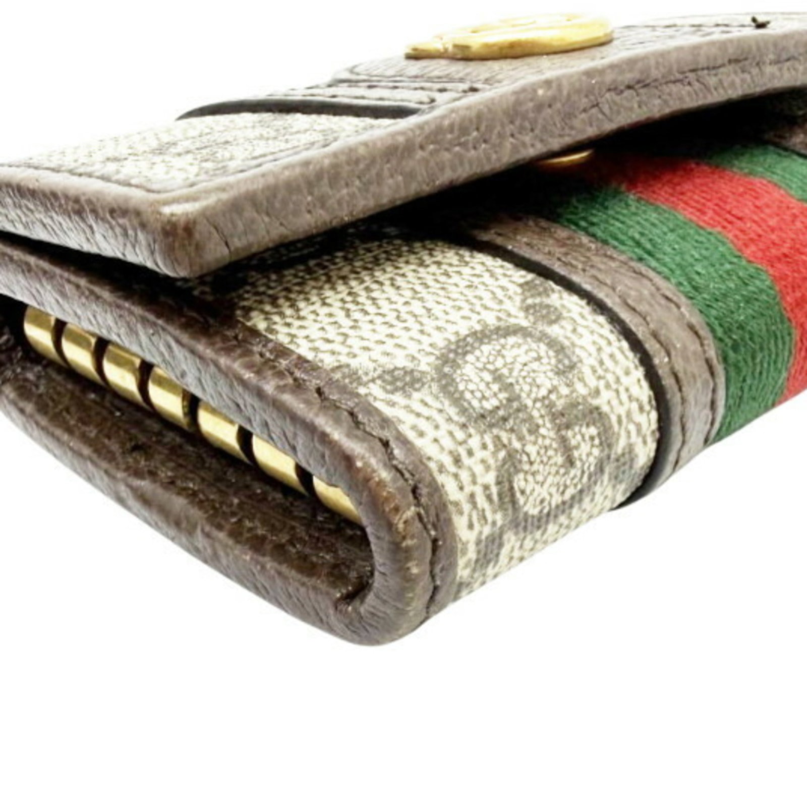 Canvas leather keycase by Gucci - 6