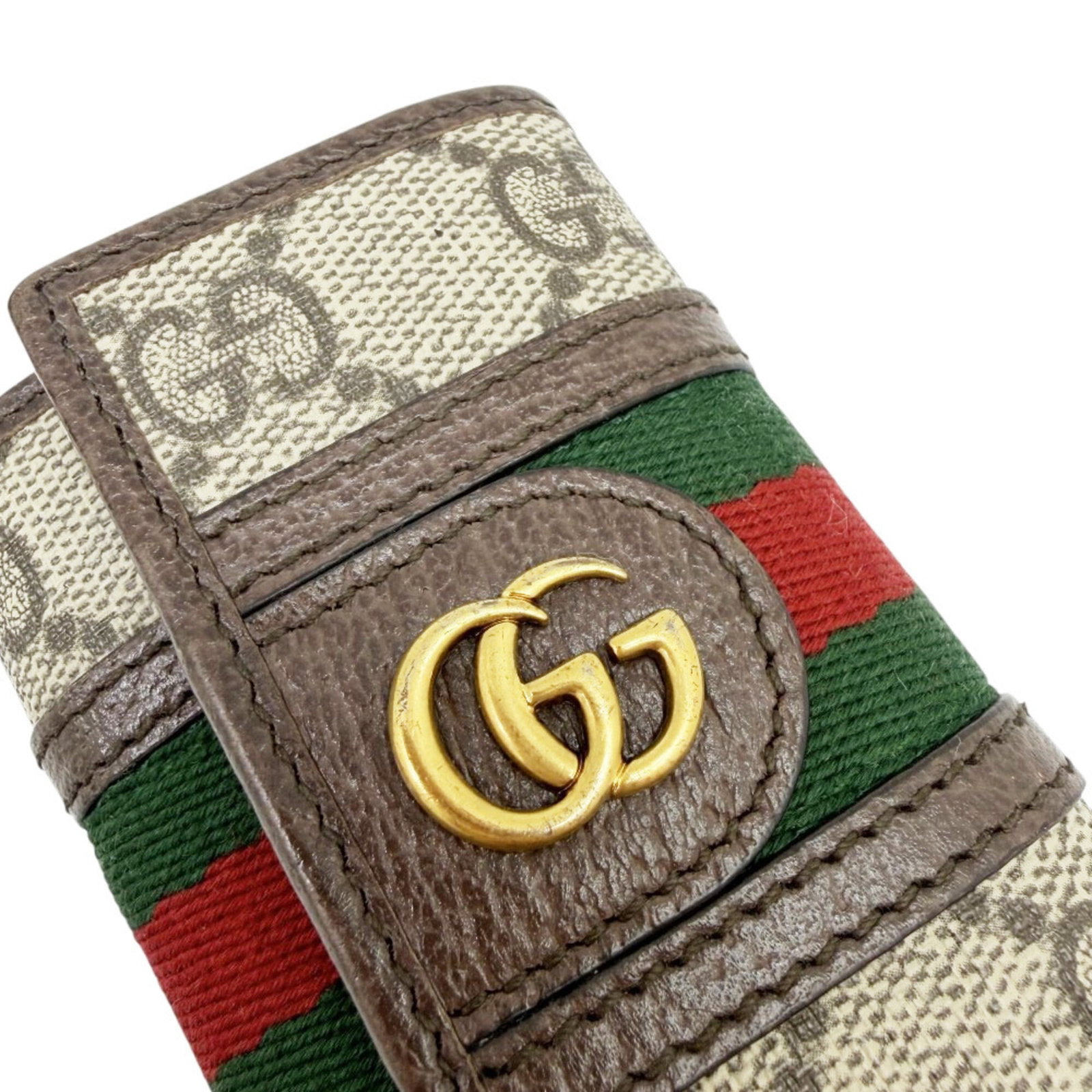 Canvas leather keycase by Gucci - 7