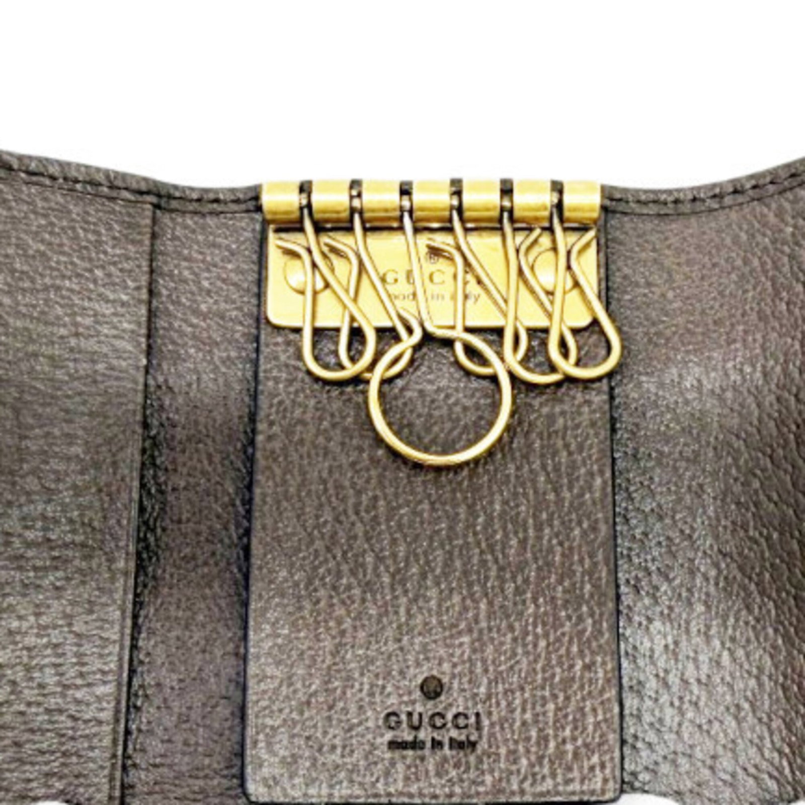 Canvas leather keycase by Gucci - 8