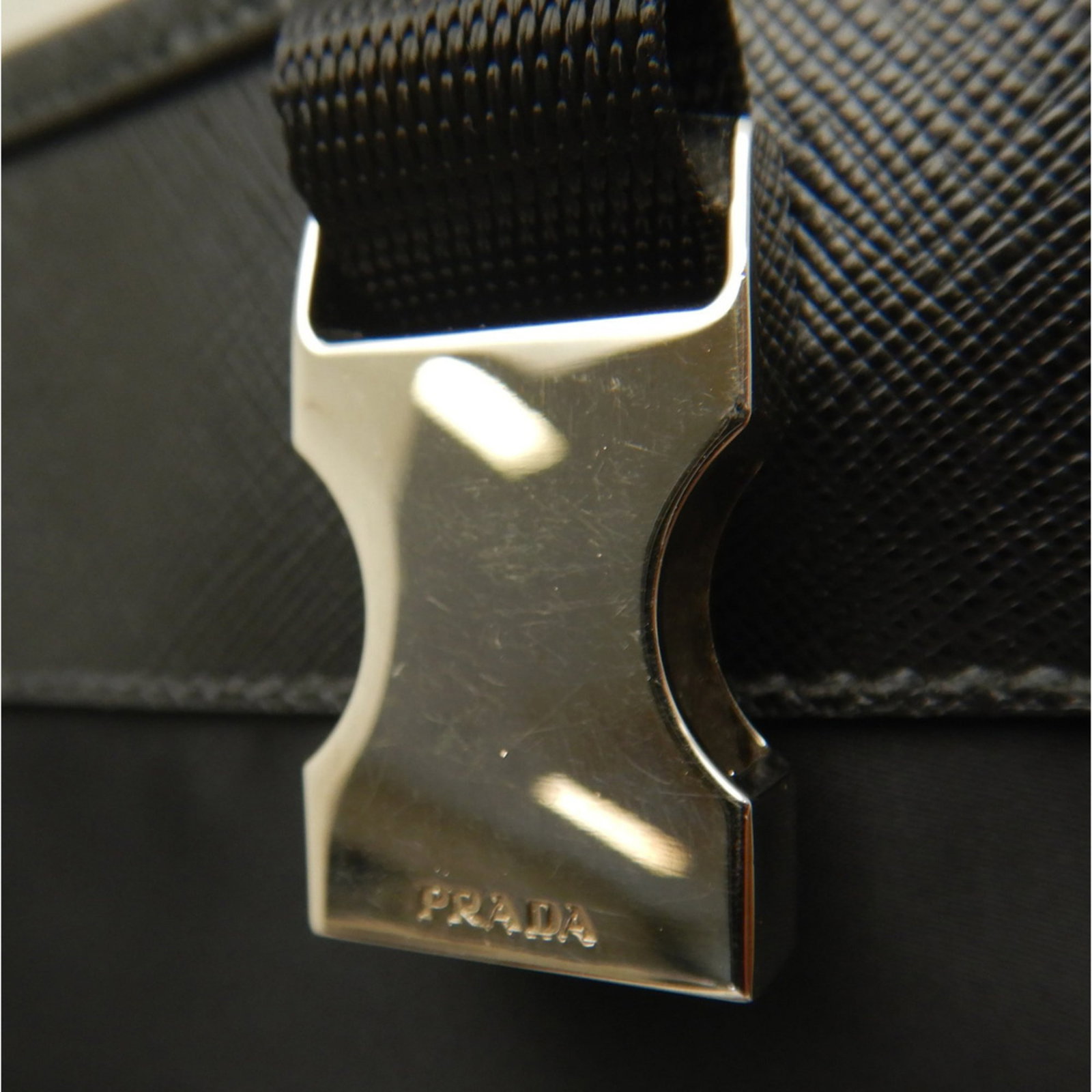 Shoulder Bag Leather Prada - 12