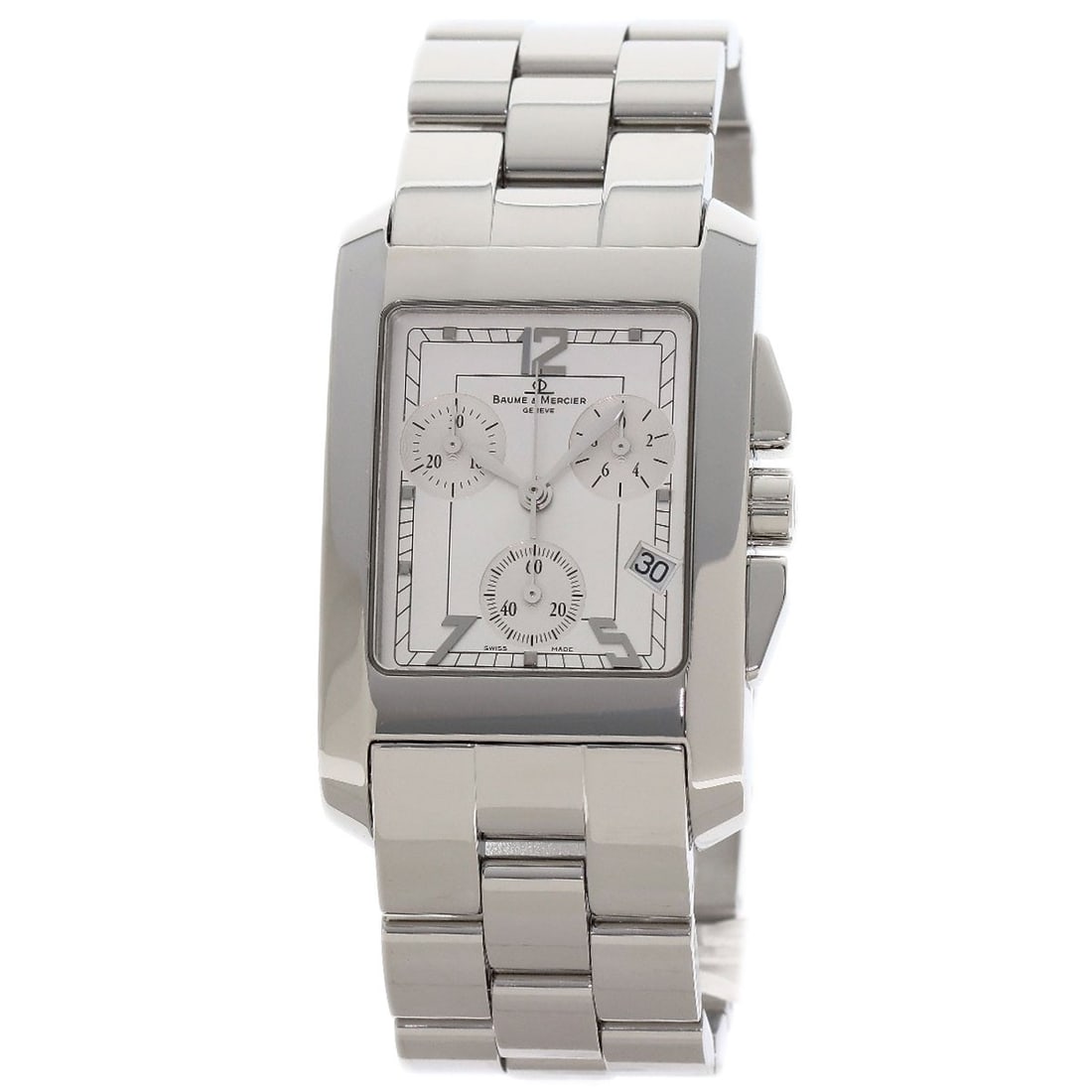 Stainless Steel Watches Hampton Baume Mercier: Stainless Steel Watches Hampton Baume Mercier Stainless Steel Watches from Baume & Mercier, a renowned luxury watch brand, offer a sleek and sophisticated timepiece. This silver-studded timepiece feat