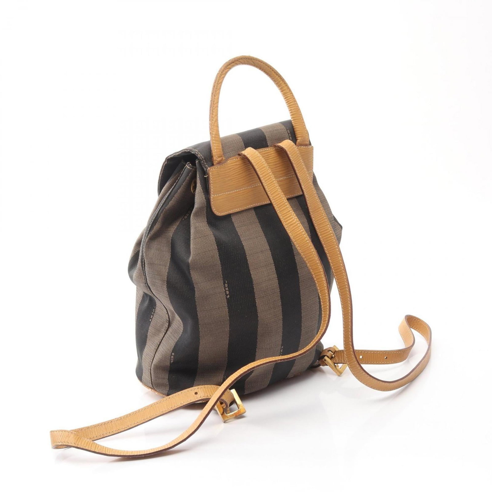 Fendi Canvas Leather Backpack - 2