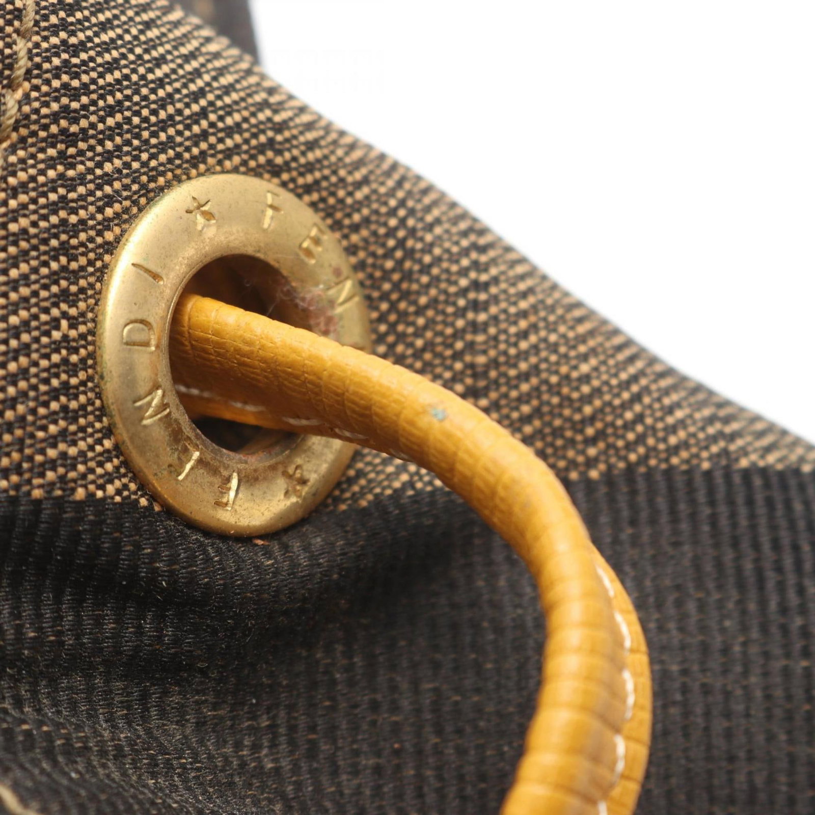 Fendi Canvas Leather Backpack - 5