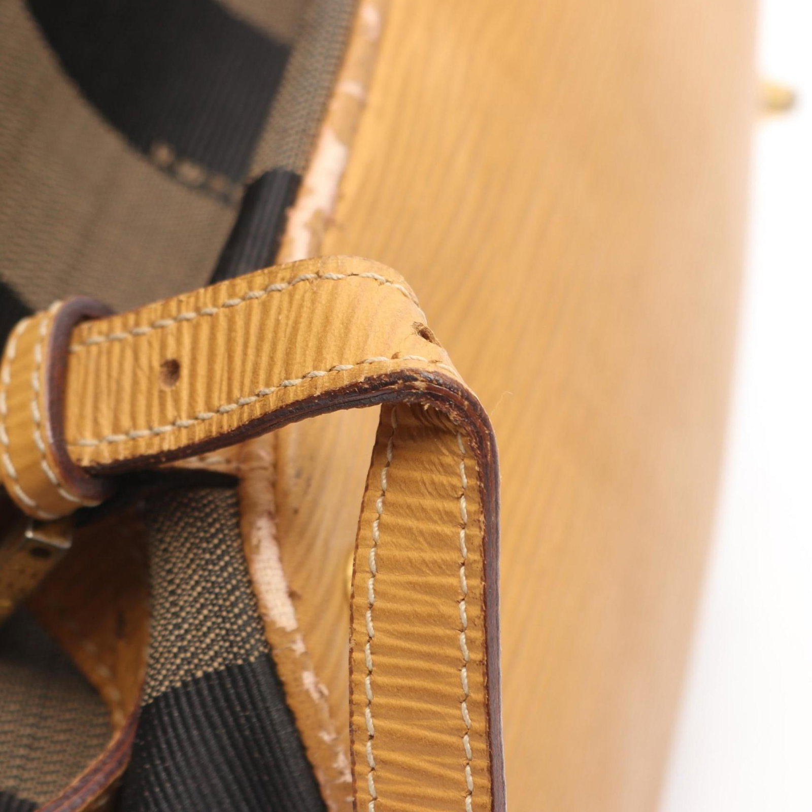 Fendi Canvas Leather Backpack - 8