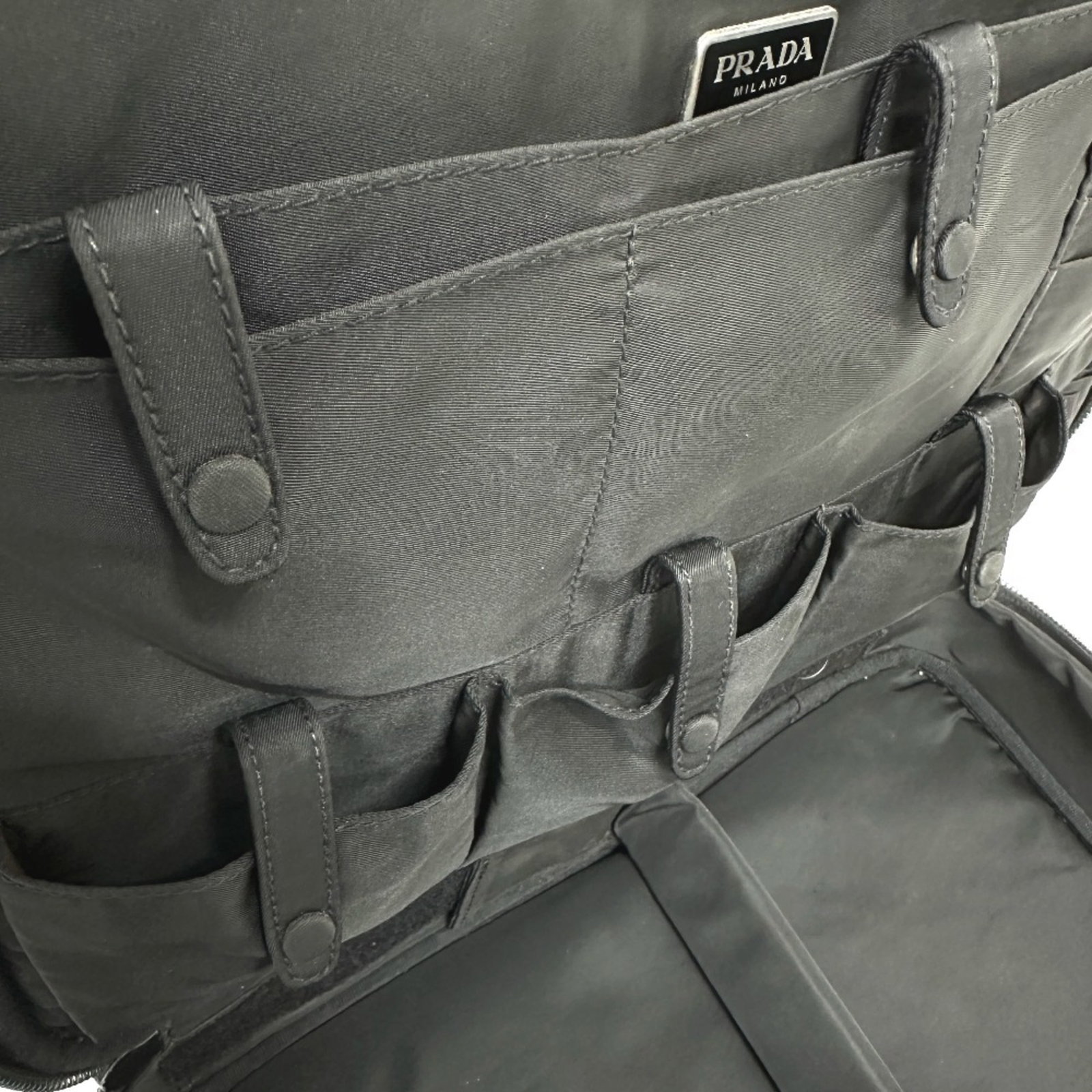Shoulder Bag Nylon Prada Briefcase - 13