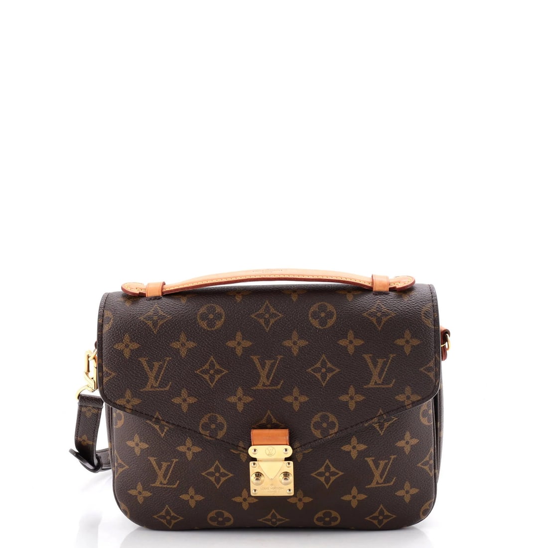 Canvas Monogram Pochette Louis Vuitton: Canvas Monogram Pochette Louis Vuitton Canvas Monogram Pochette Louis Vuitton in Brown - A Timeless Classic. This iconic cross body bag features the signature Louis Vuitton monogram canvas exterior,