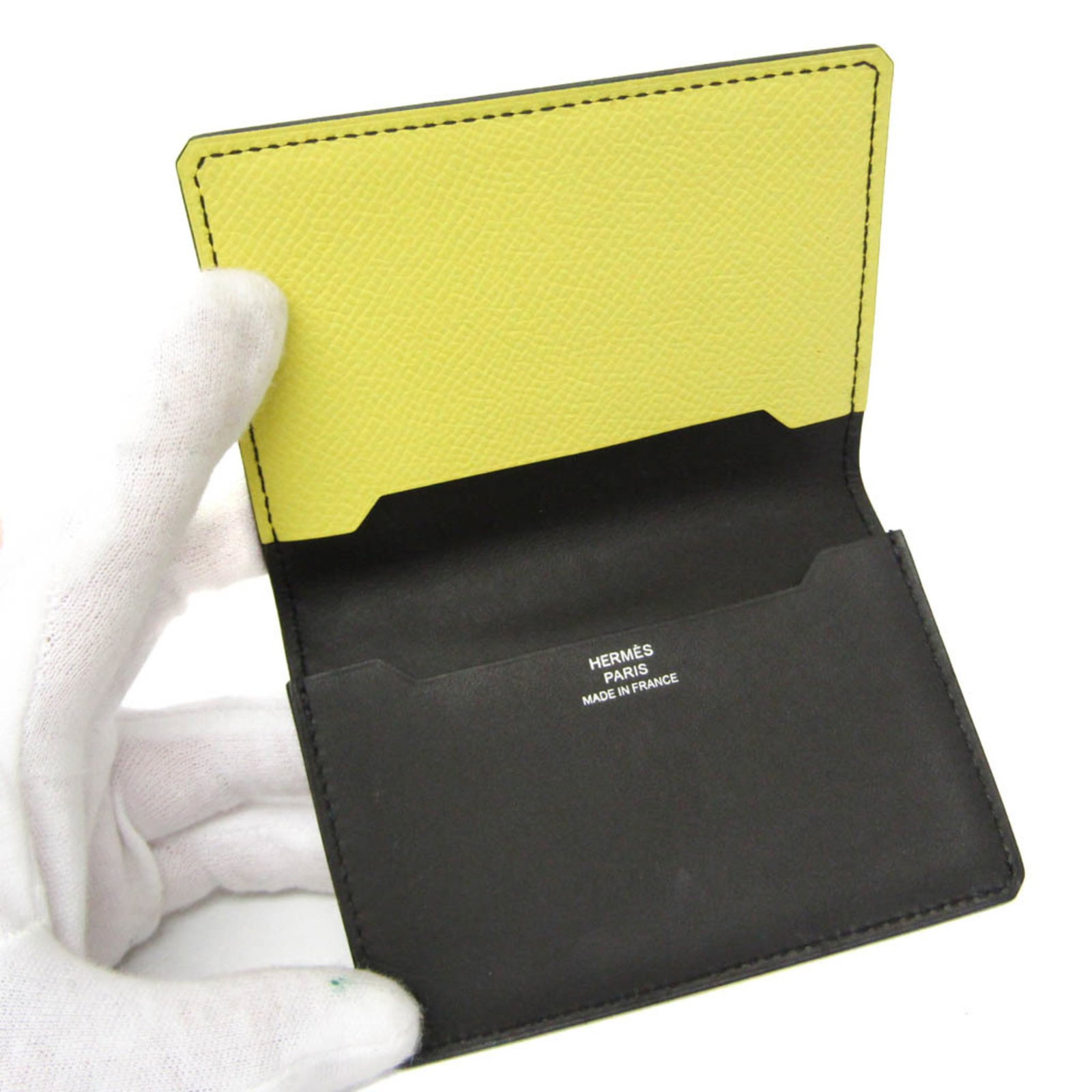 Hermes Card Case Leather - 4