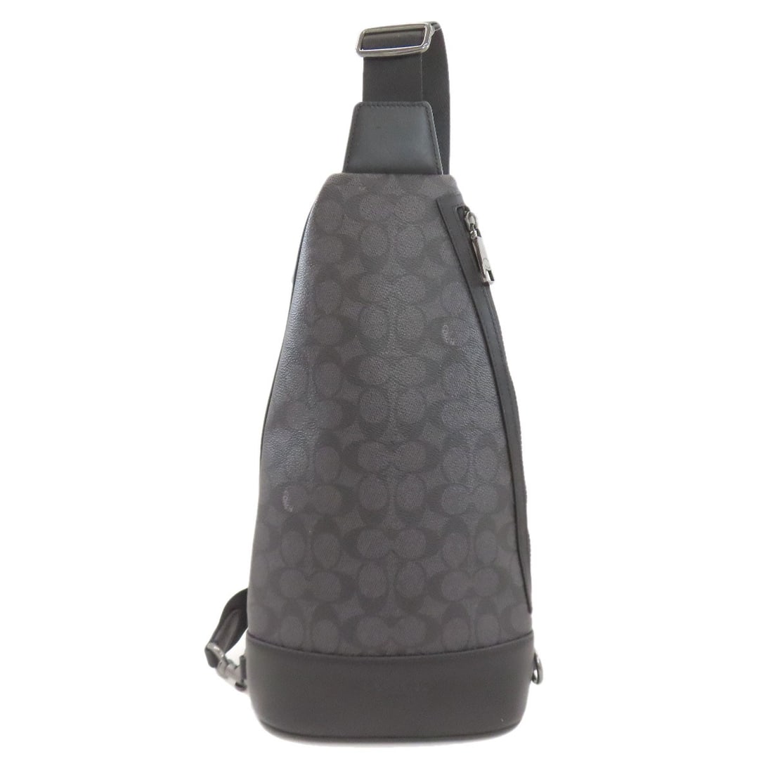 Dominic Cy801 Sling Signature Body Bag Pvc Coach: Dominic Cy801 Sling Signature Body Bag Pvc Coach Dominic Cy801 Sling Signature Body Bag Pvc Coach - A sleek and modern body bag with a signature from the artist, crafted from durable PVC material and