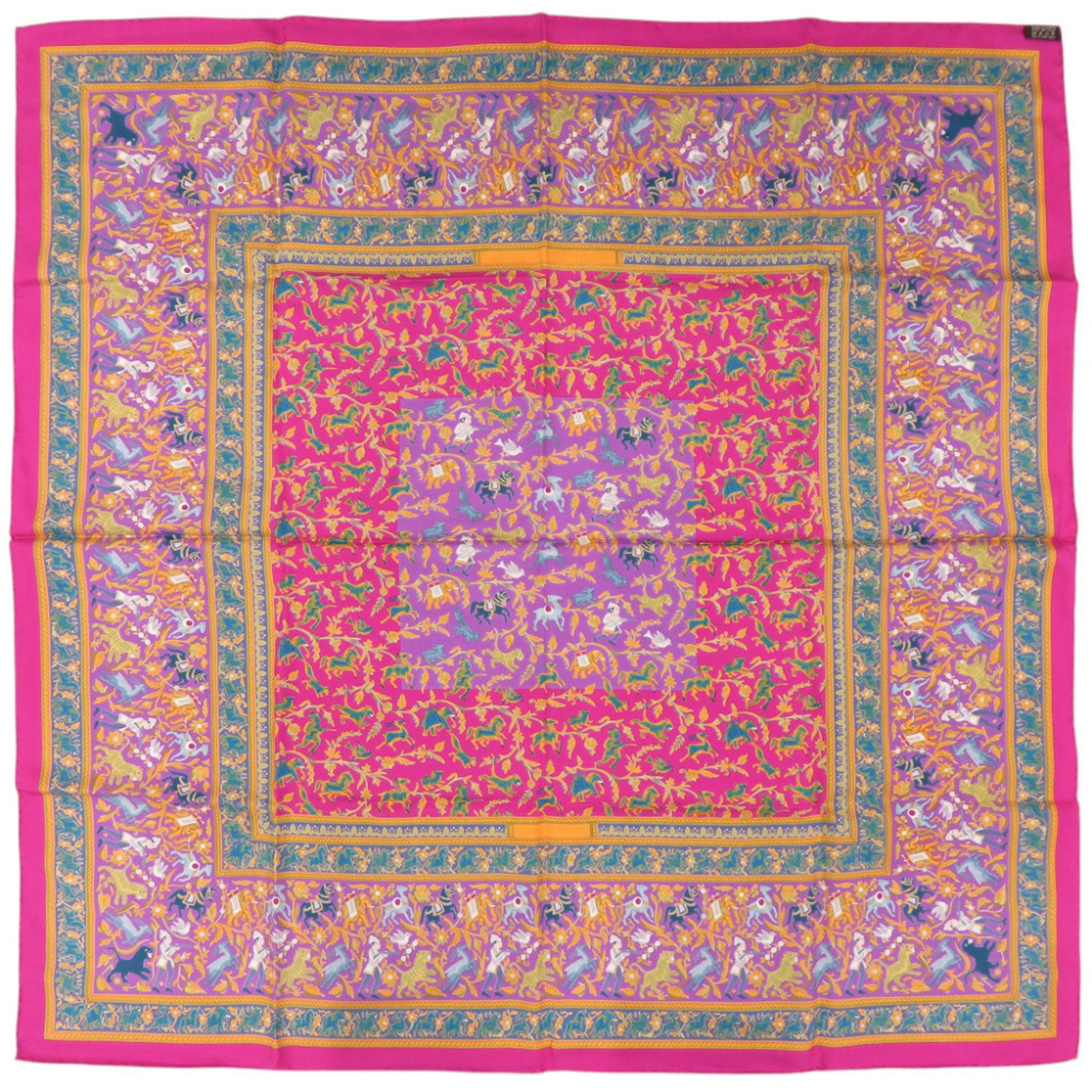 Silk Hermes Scarf - 2
