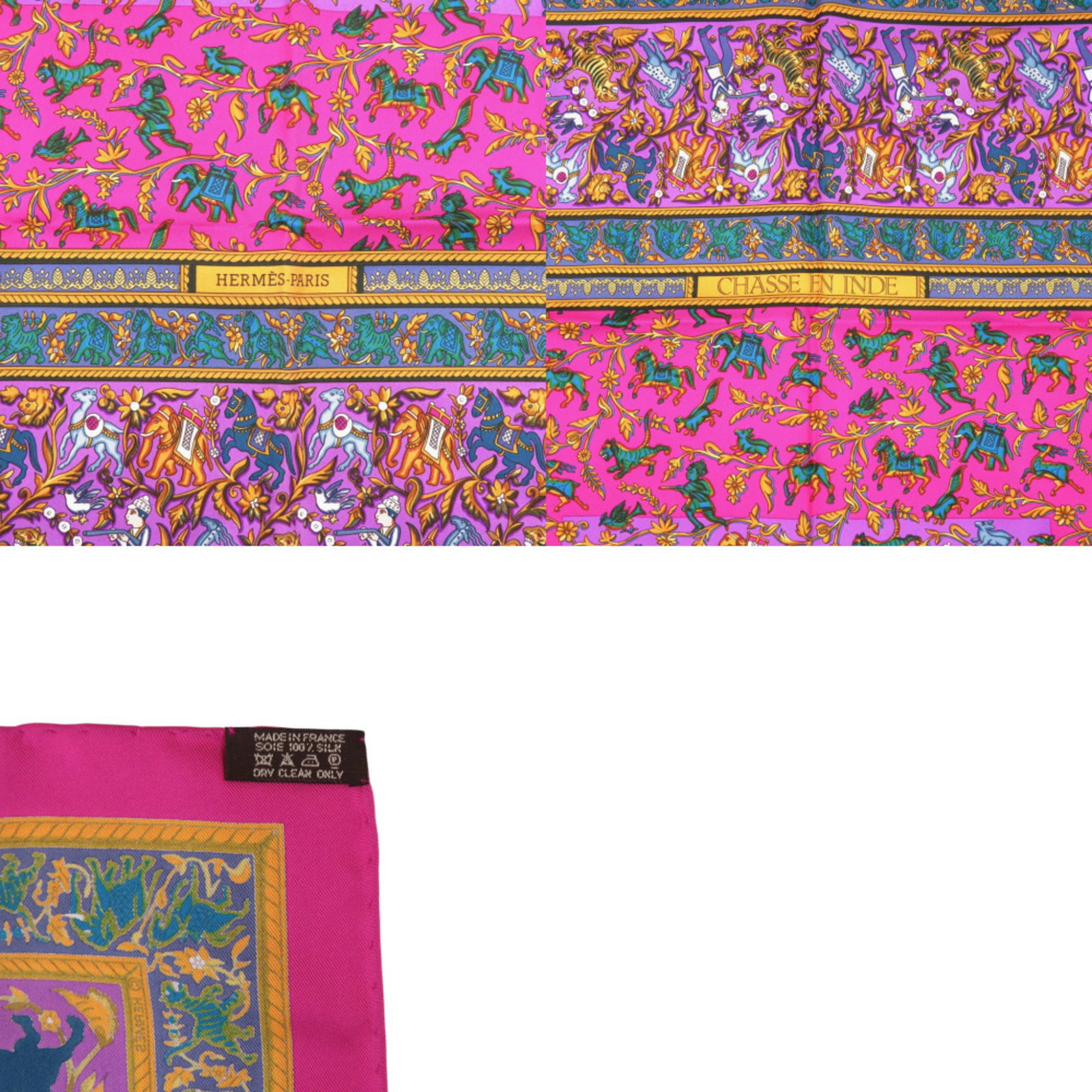 Silk Hermes Scarf - 3