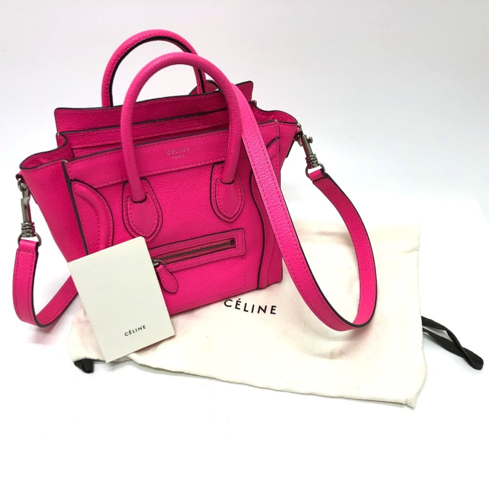 Celine Handbag Leather - 13