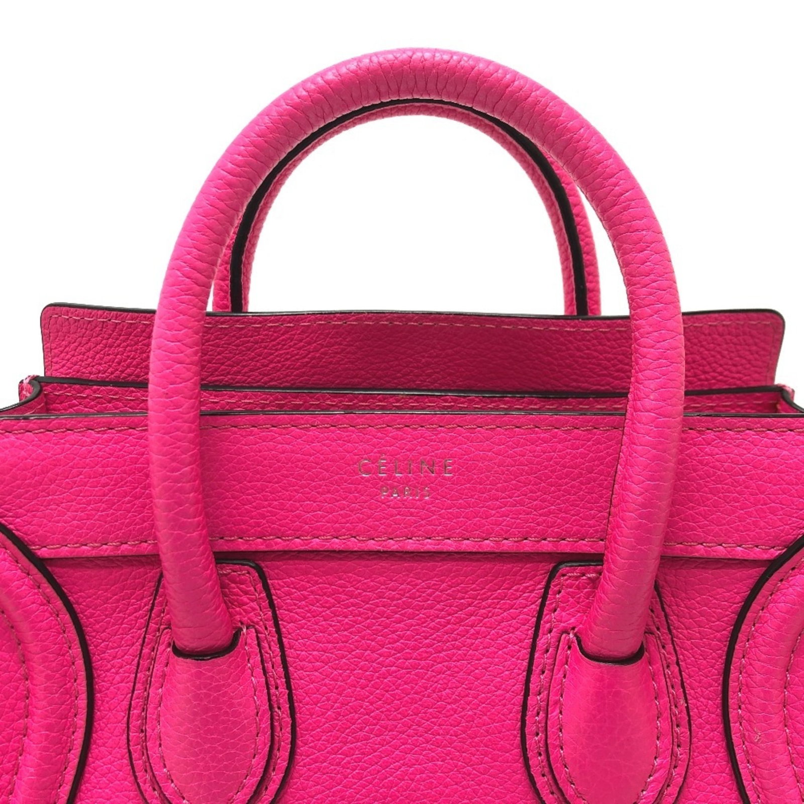 Celine Handbag Leather - 5